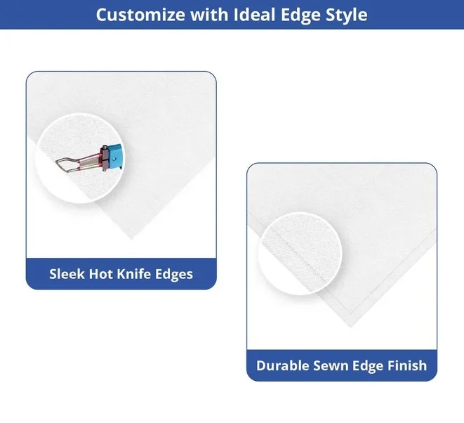 Premium Full Color Table Covers & Throws - 3 sided 6' x 2.5' 6