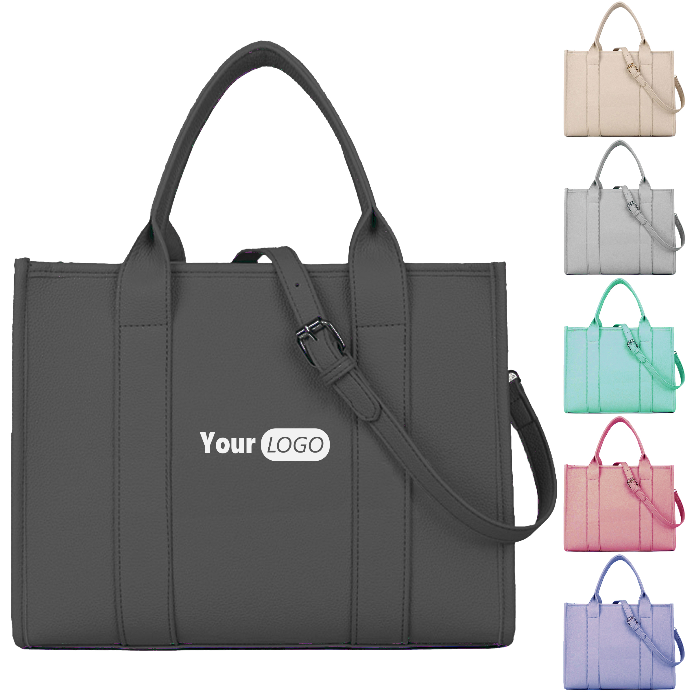 Pu Durable And Stylish Large Capacity Handbag For Everyday Use 2