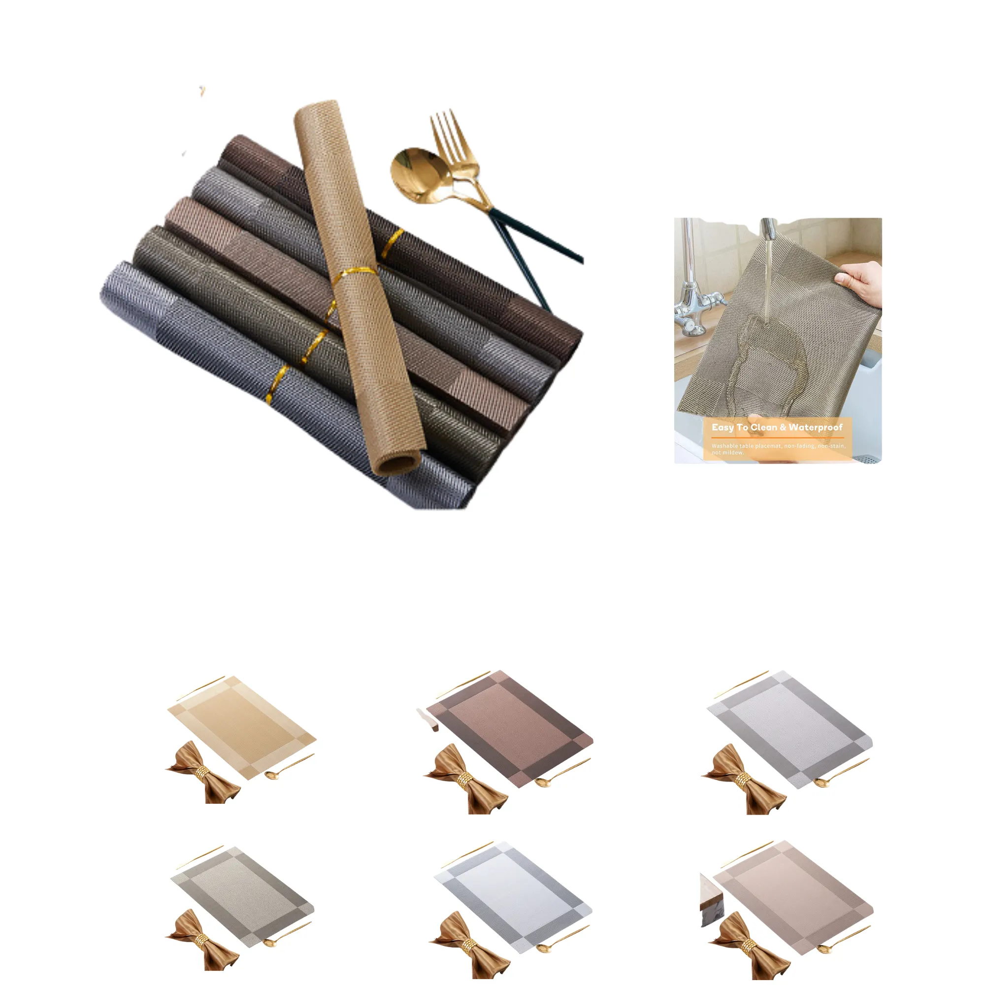 Insulated Non-Slip Table Placemat 2