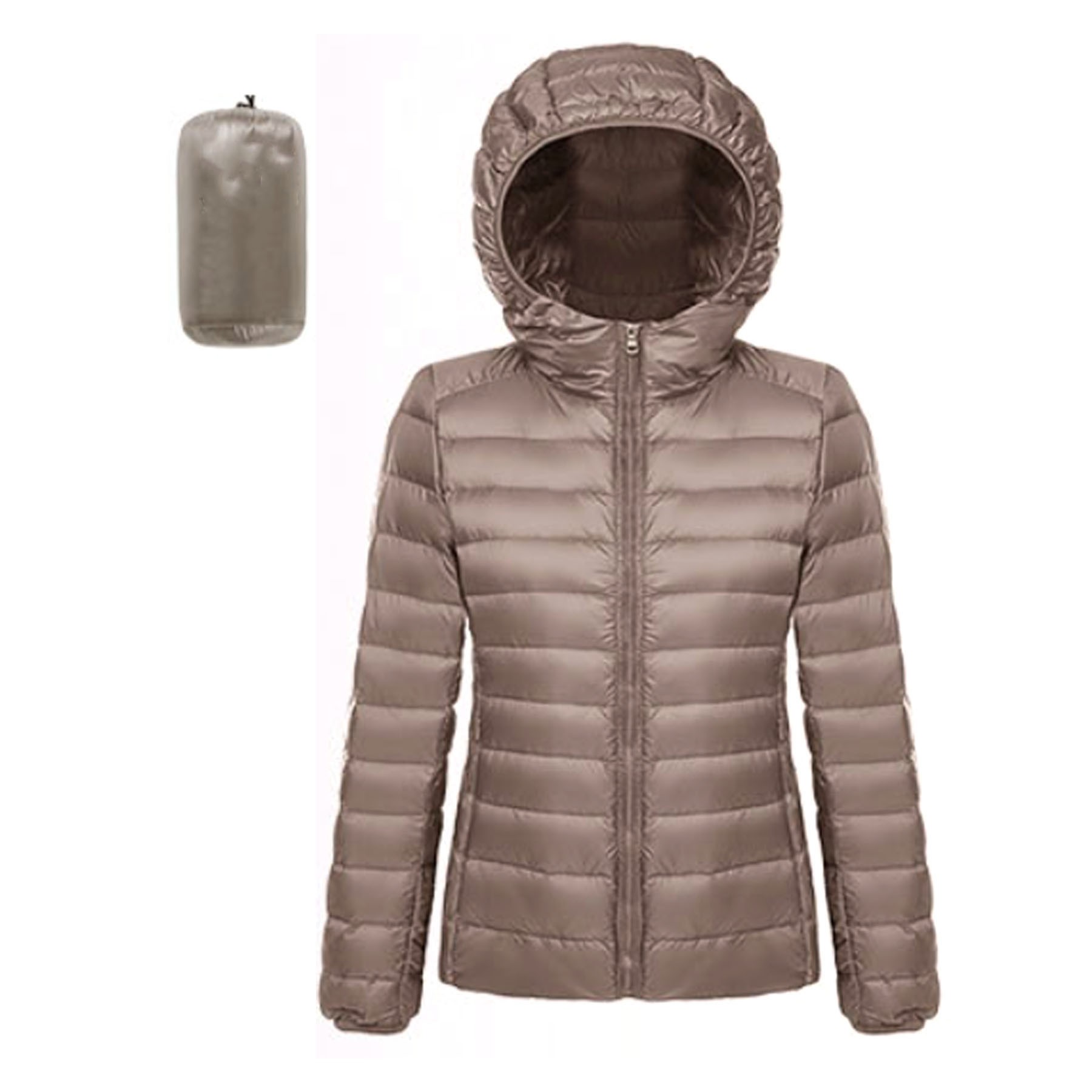 Women's Hooded Packable Puffer Jacket 3