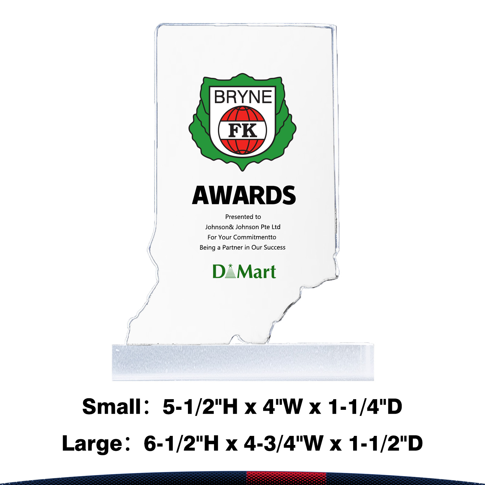 Lorvix Indiana Crystal Award 5
