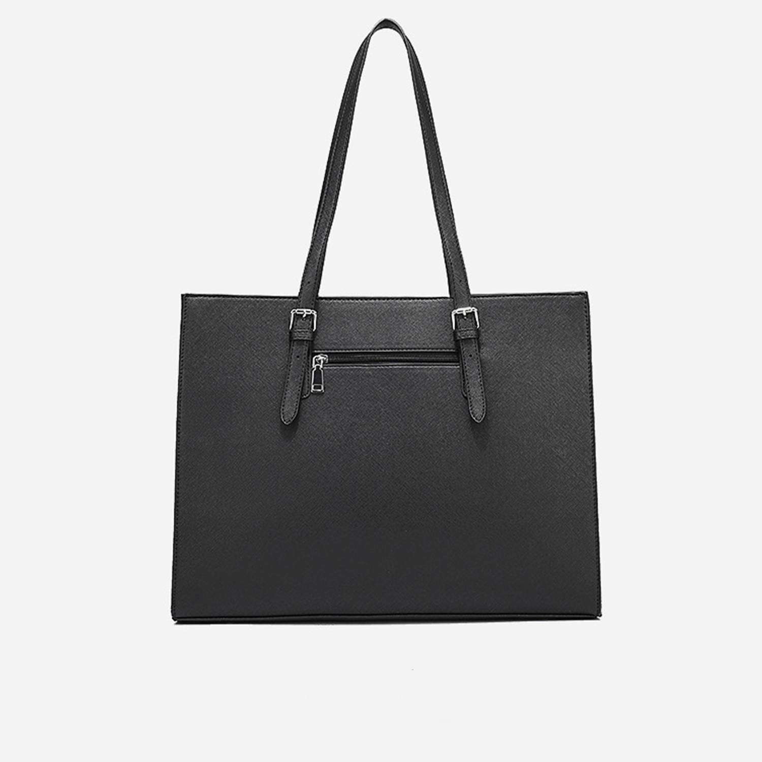 PU Leather Large Capacity Tote Bag 4