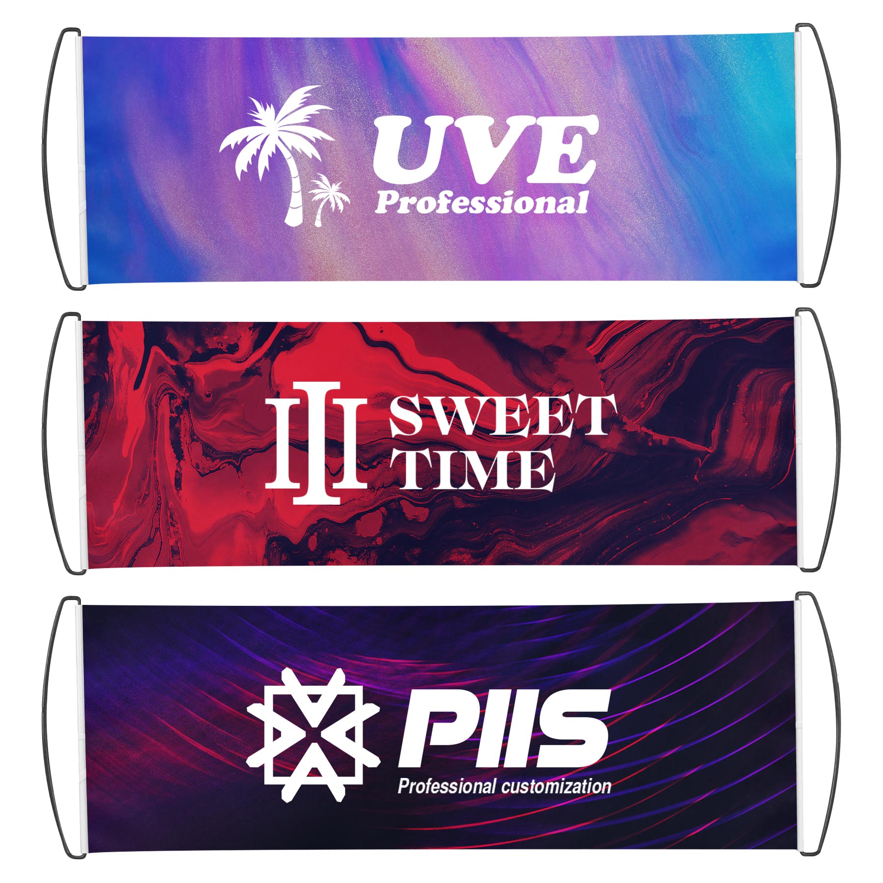 Custom Retractable Handheld Banner 1