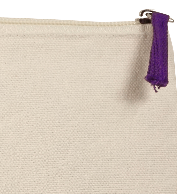 12oz. Rosewood Recycled Canvas Everyday Pouch 6