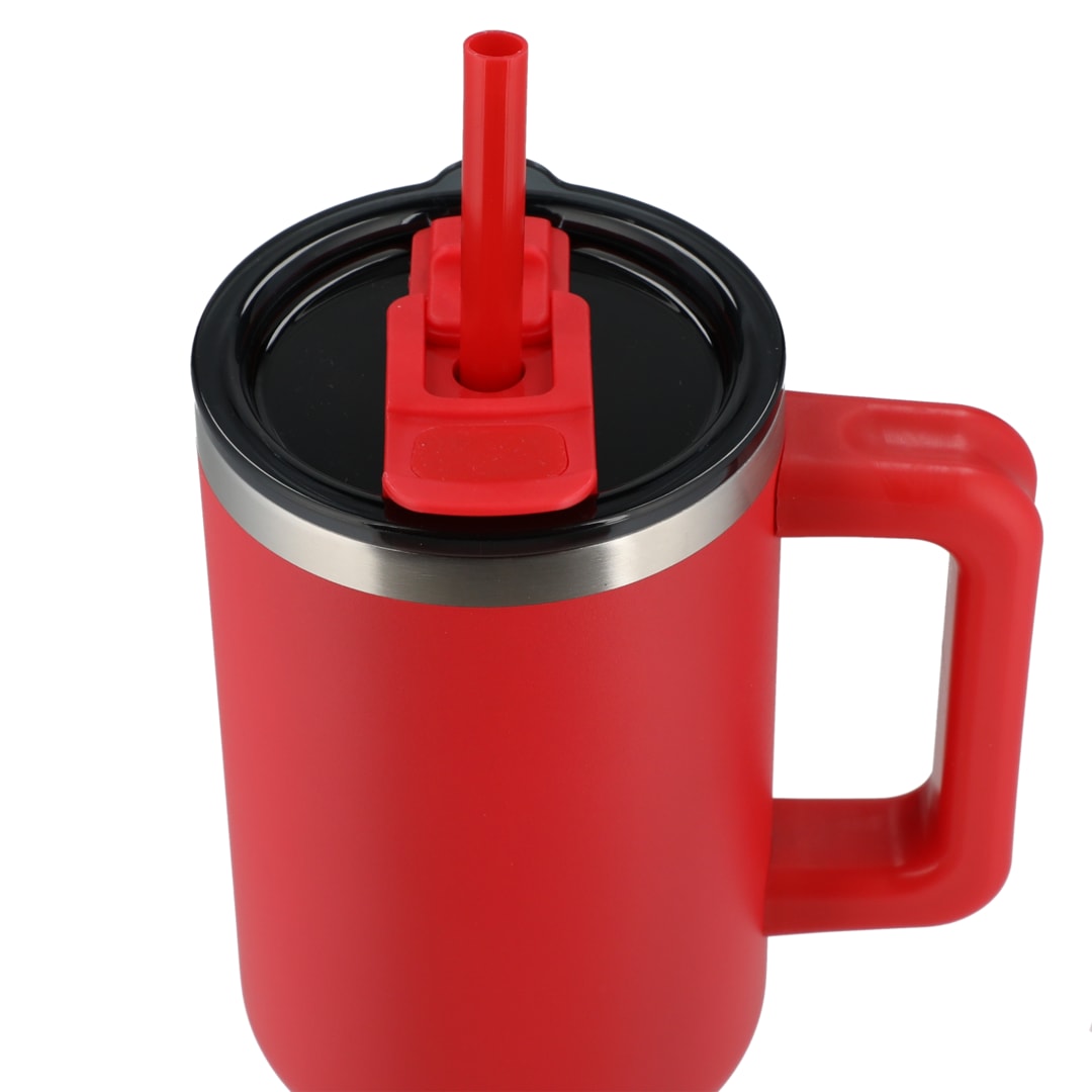 Pinnacle Recycled Travel Tumbler with Straw 40oz 255