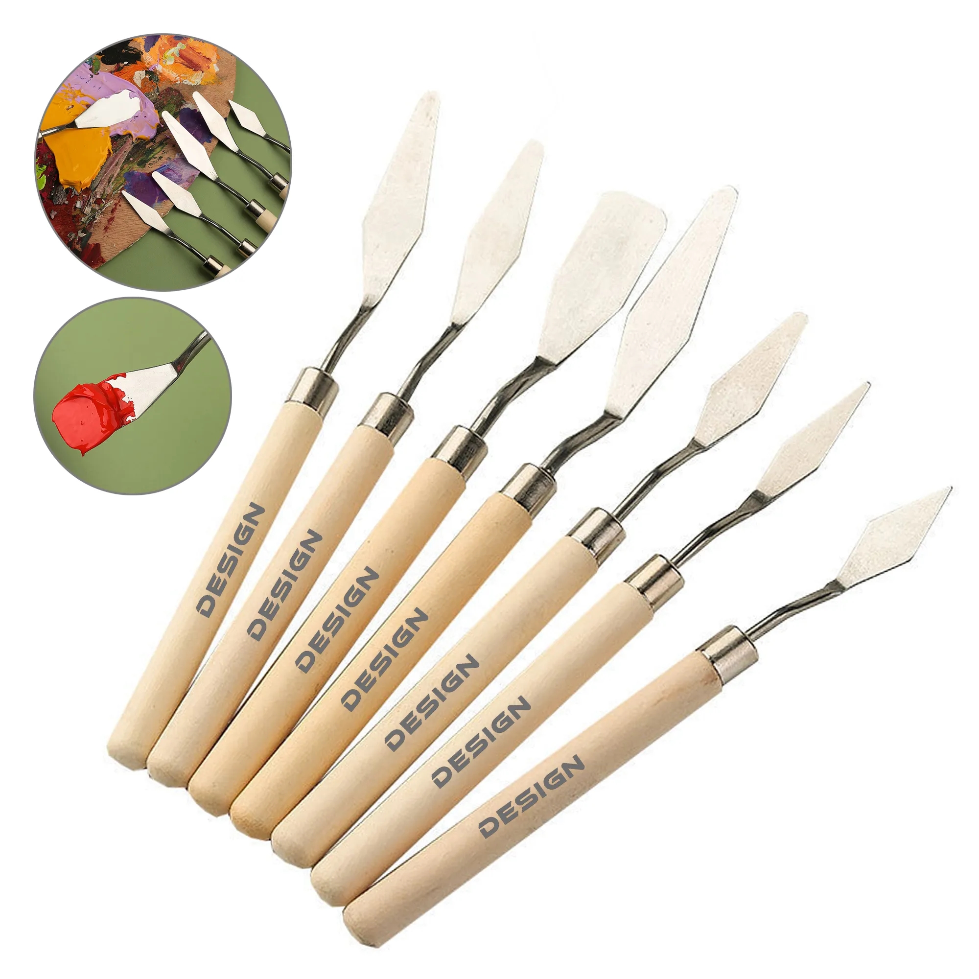 7-Piece Oil Painting Knife Set 2