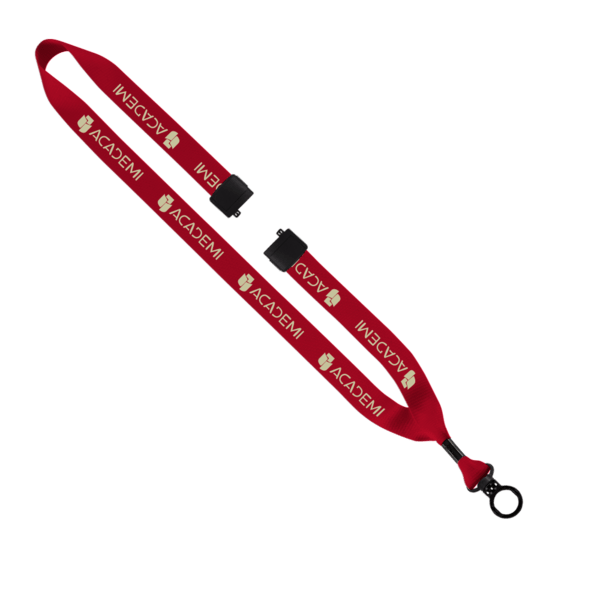 3/4" Polyester Lanyard with O-Ring 77