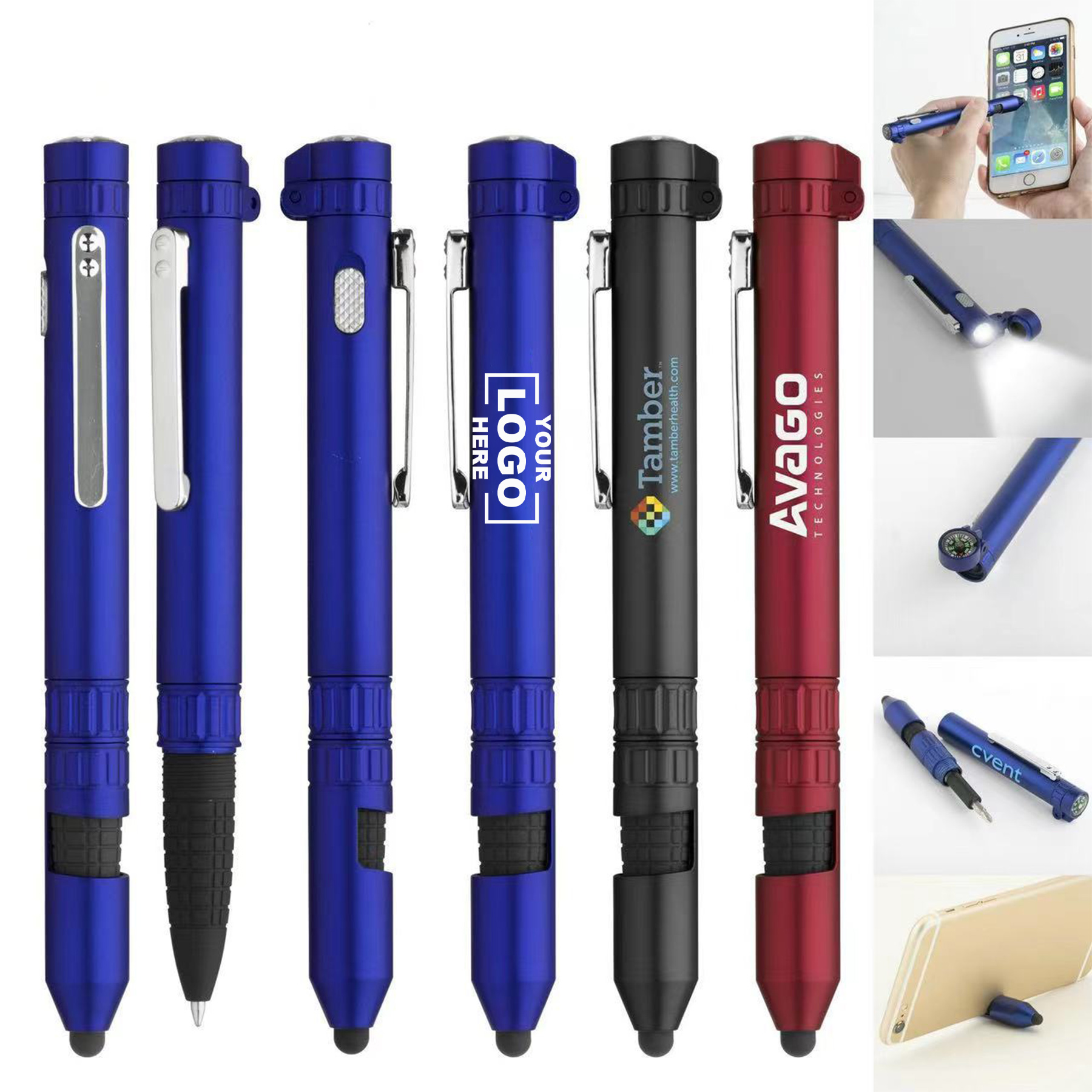 6-in-1 Multifunctional Tool Pen 3