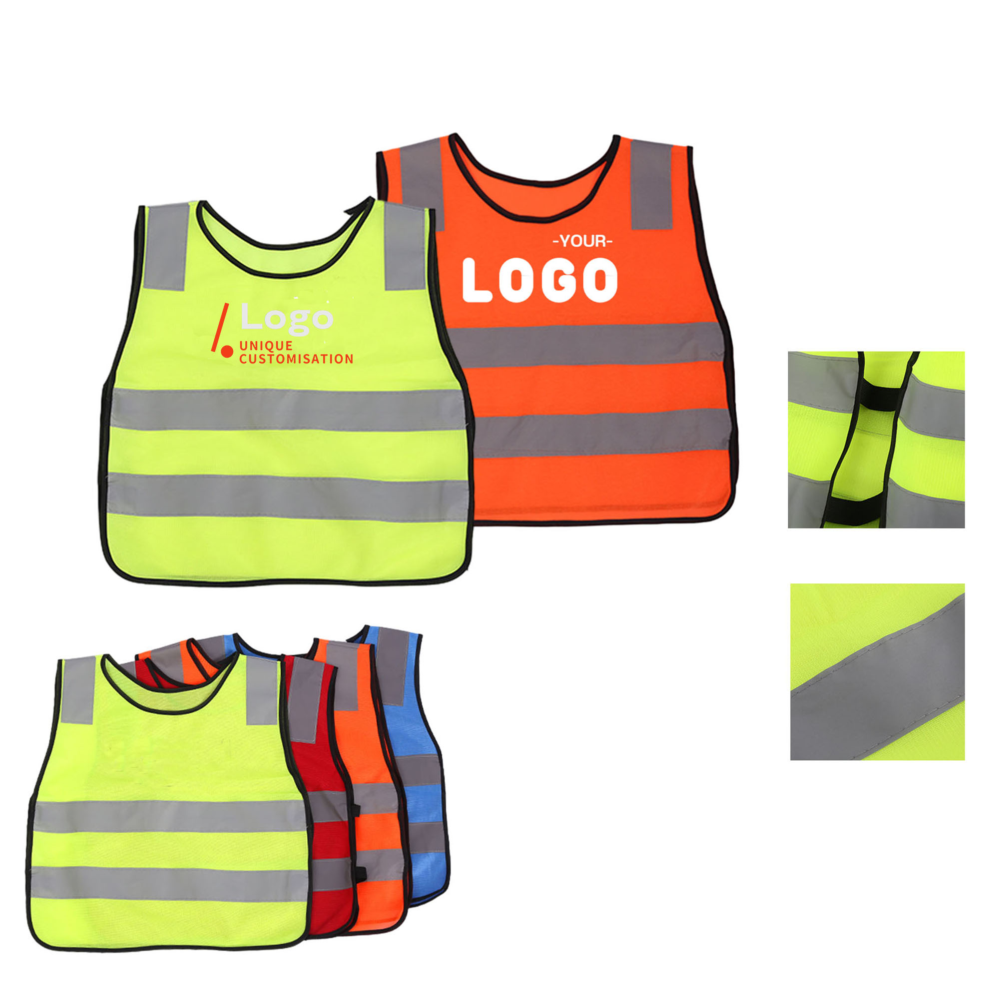 Kids Reflective Safety Vest 1
