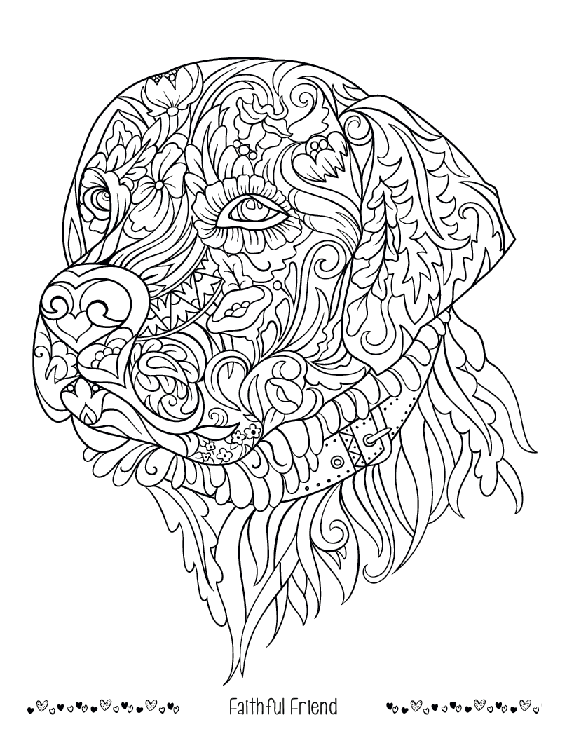 Good Value™ Unwind with Pets Adult Coloring Book 38