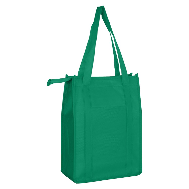 Non Woven Cooler Bag with Top Zip Closure 13