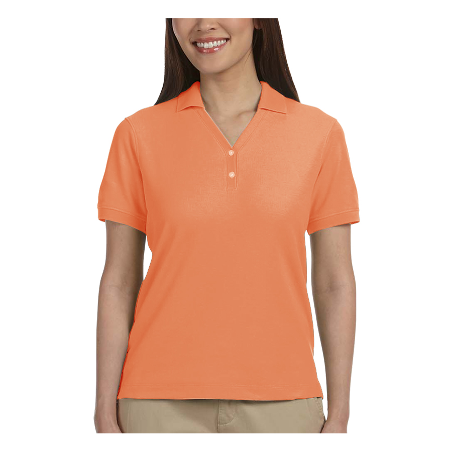 Devon & Jones Ladies' Short-Sleeve Y-Collar Polo Shirts 52