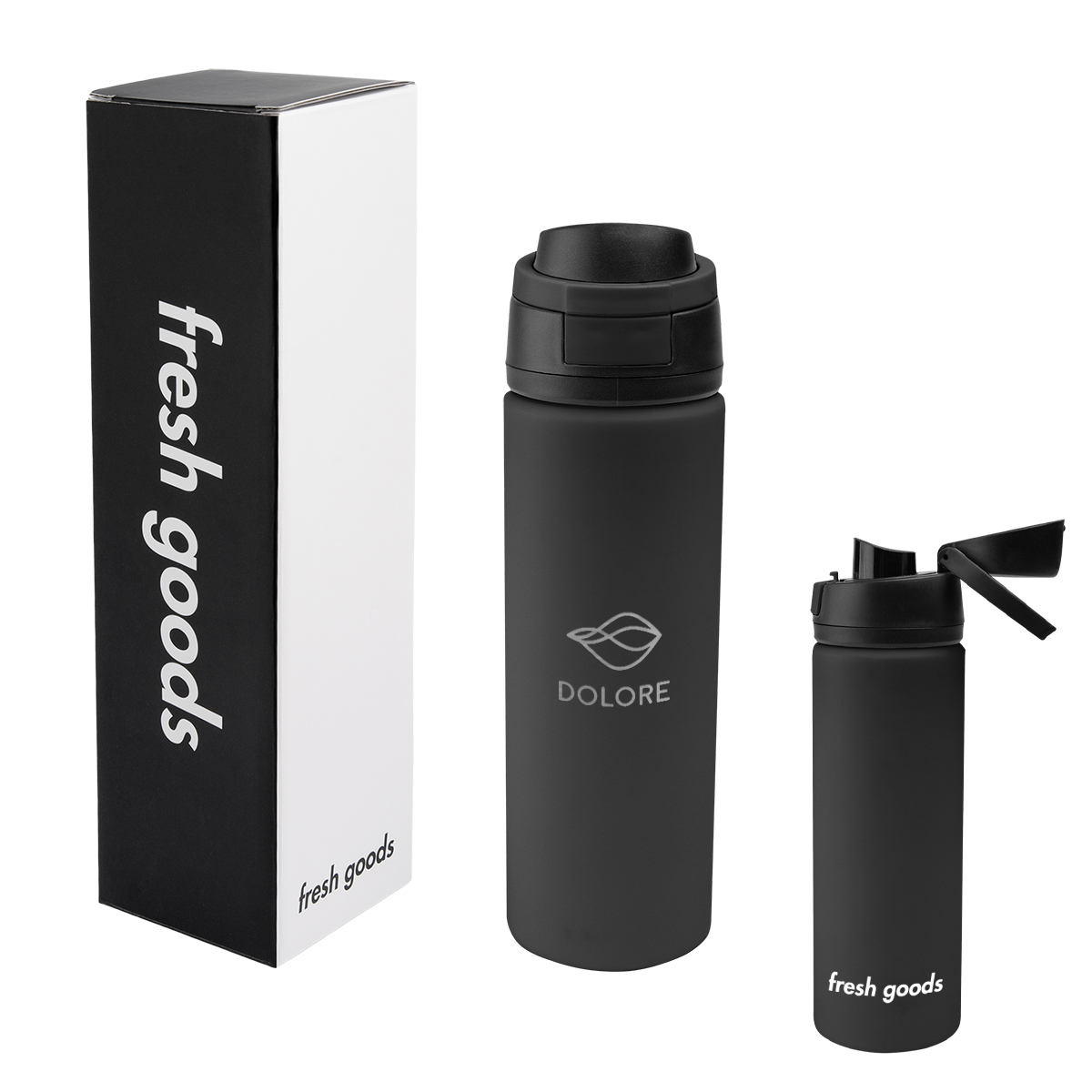 Fresh Goods 24 Oz. Pop Sip Recycled Stainless Steel Bottle 17