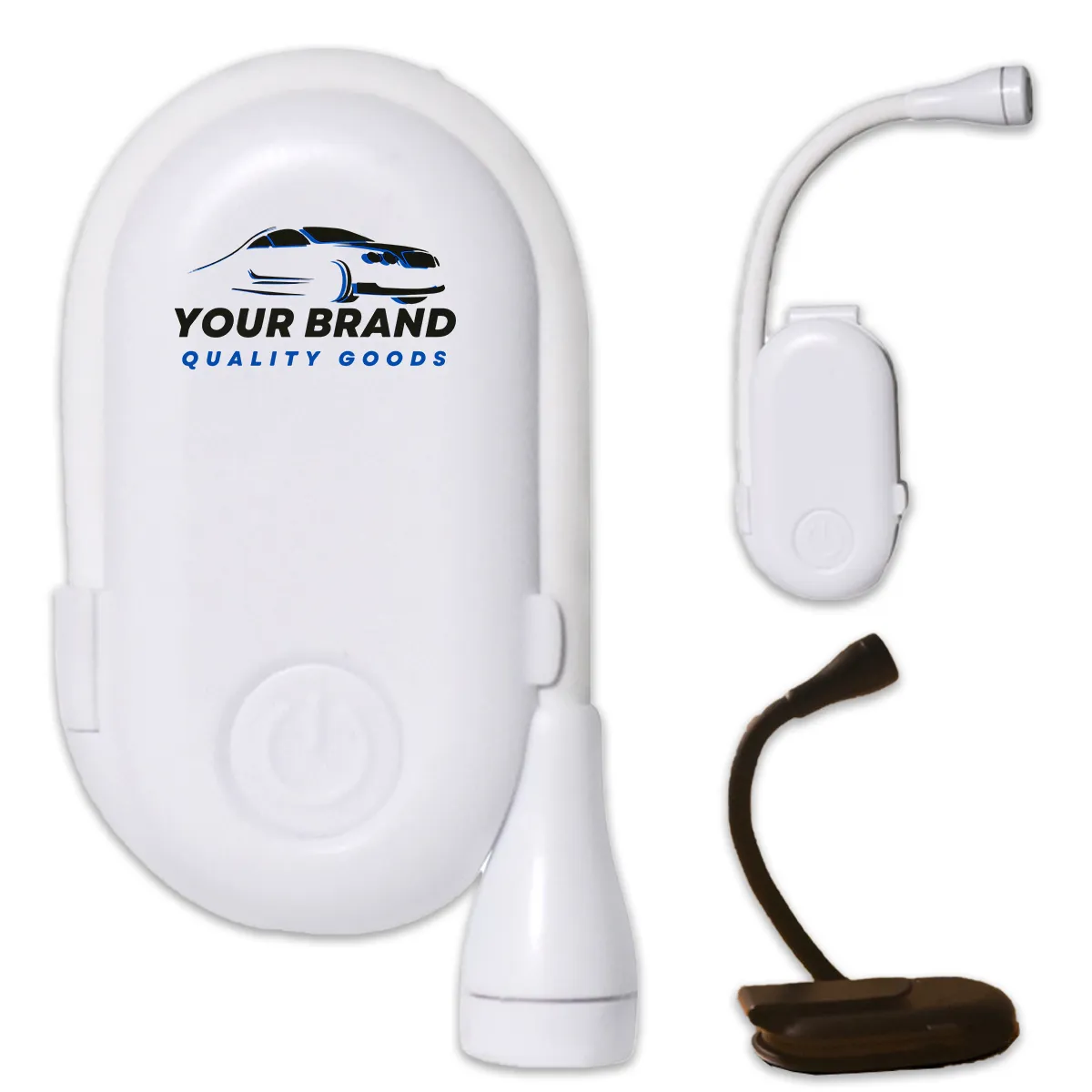 USB Rechargeable Adjustable Flexible Book Light Clip 4
