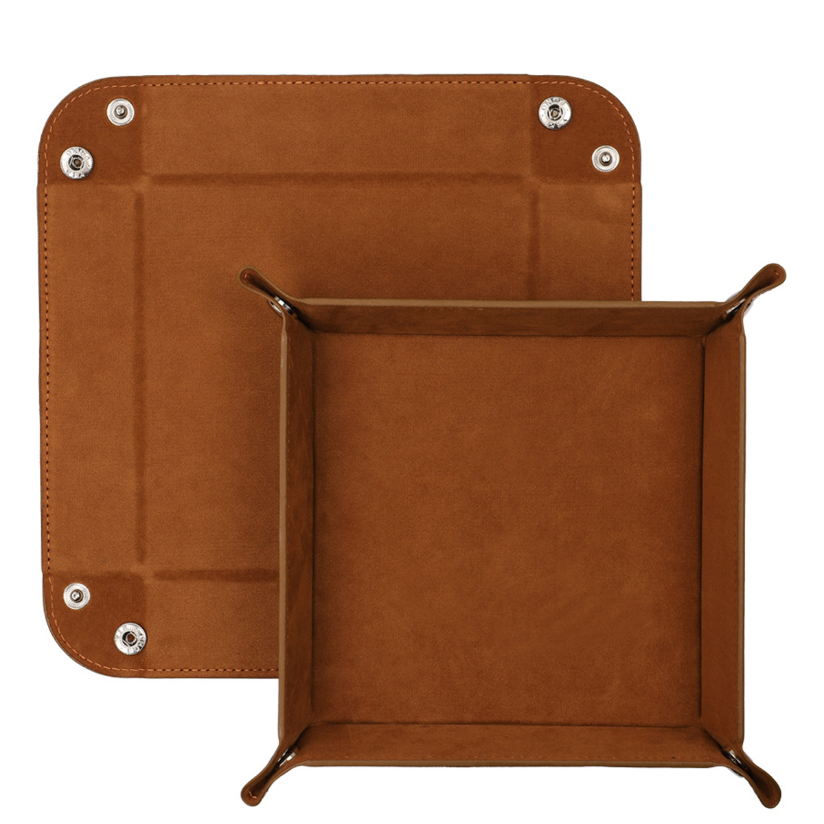 Square Folding Dice Tray / Desk Organizer 2