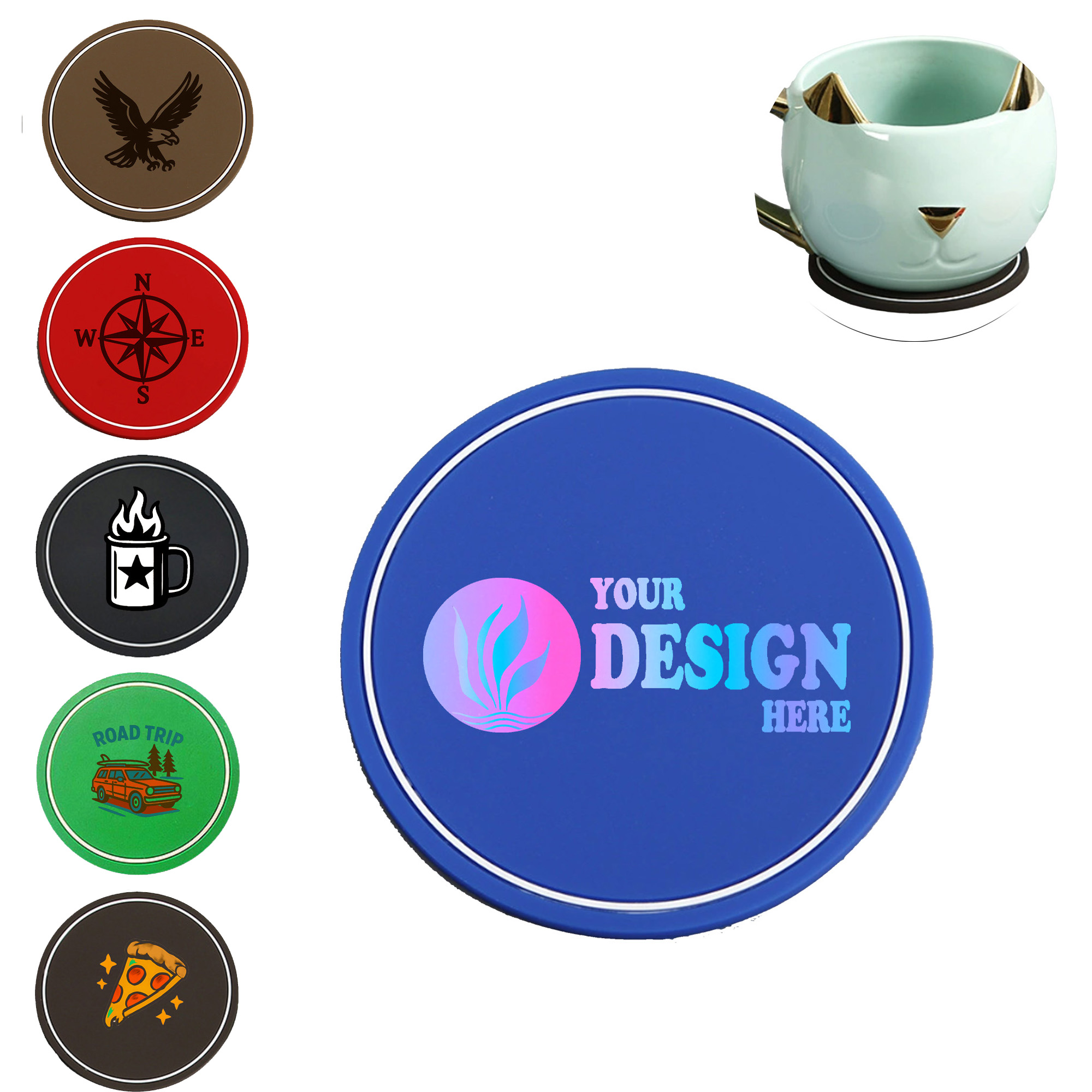 Custom PVC Coaster 2