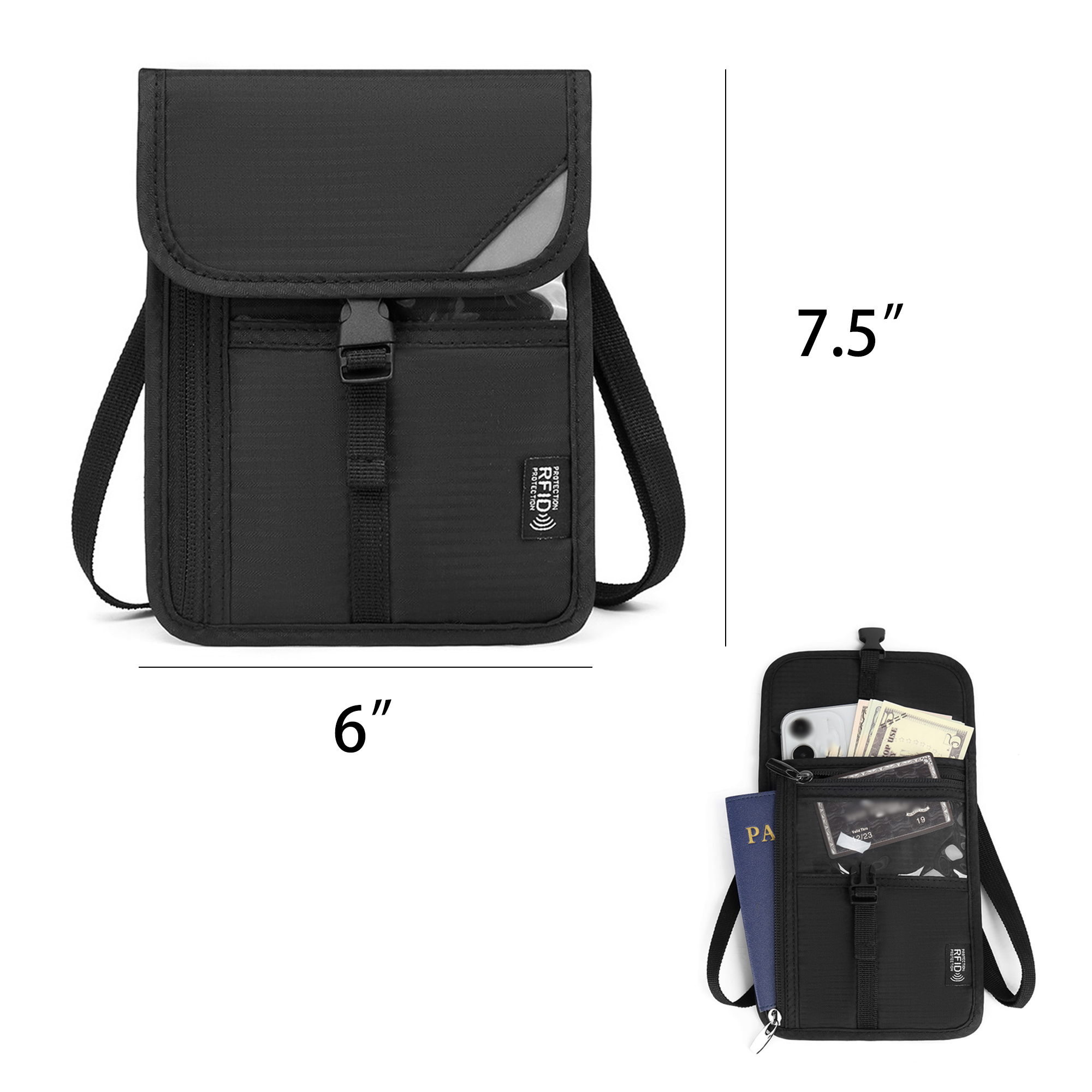 Large Storage ID Credential Pouch 3