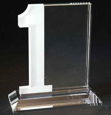 #1 AWARD CRYSTAL GLASS 1
