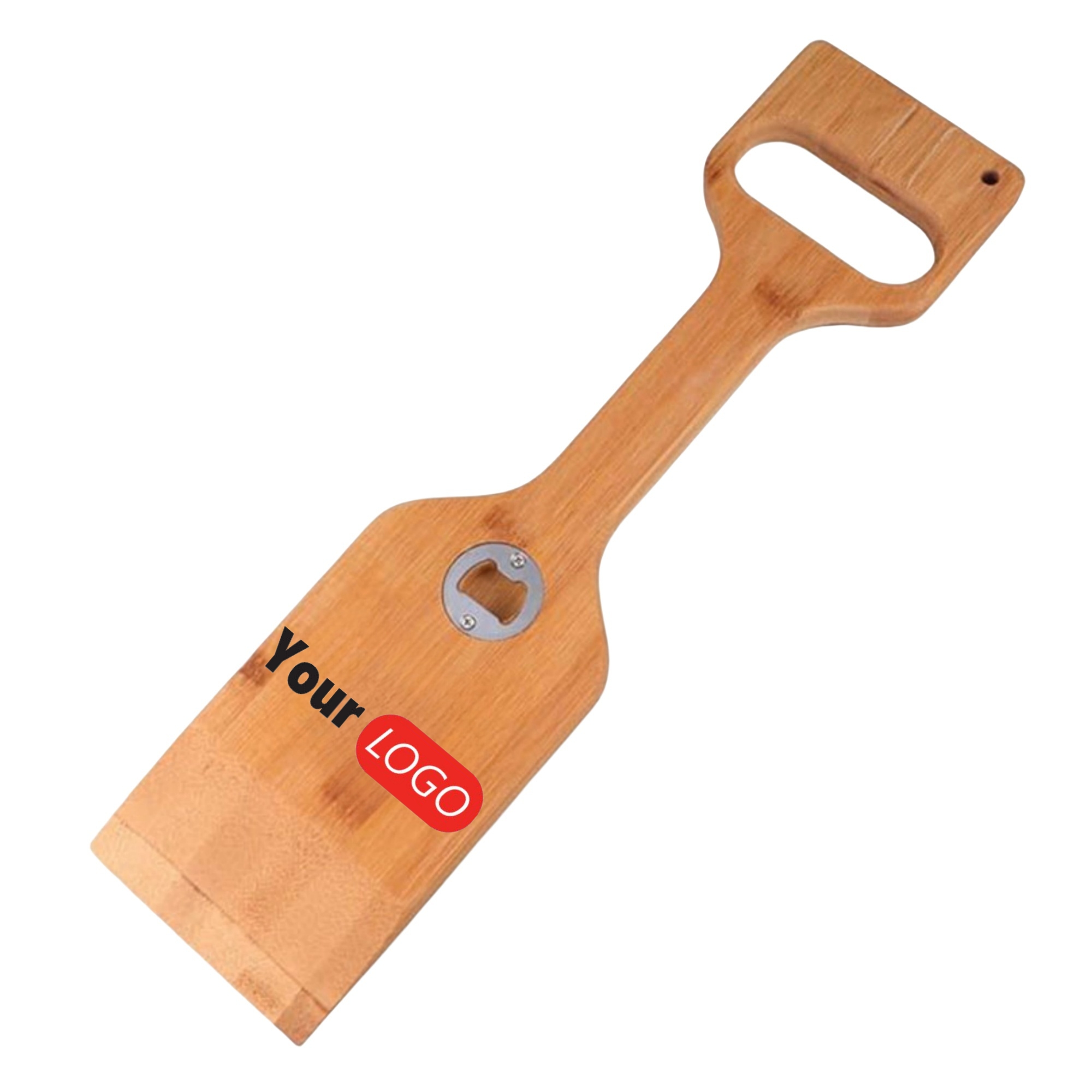 Totally Bamboo Grill Scraper With Bottle Opener 3