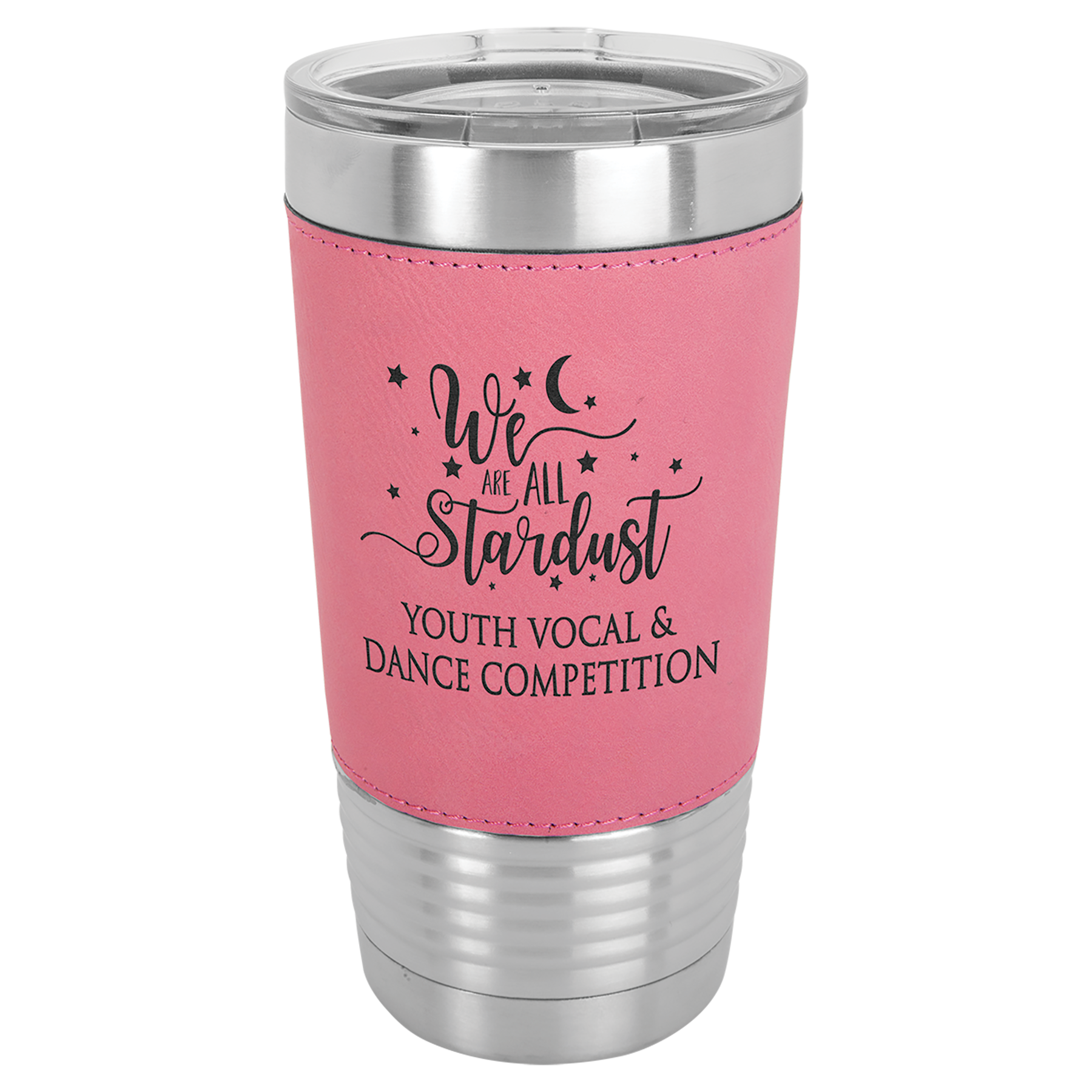 20 oz Laserable Leatherette Polar Camel Tumbler w/ Clear Lid 15