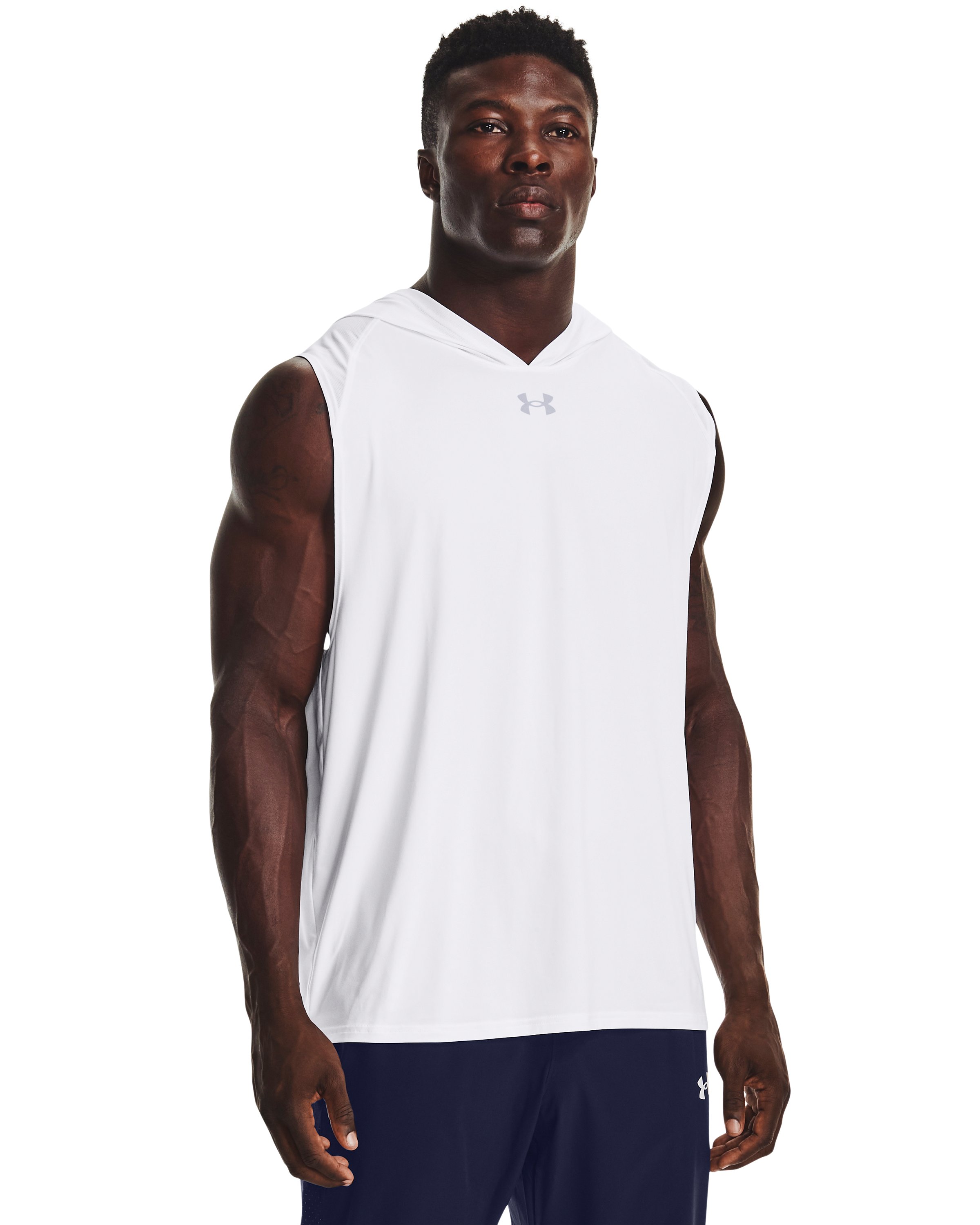 UA Knockout Men's Sleeveless Hoodie 9