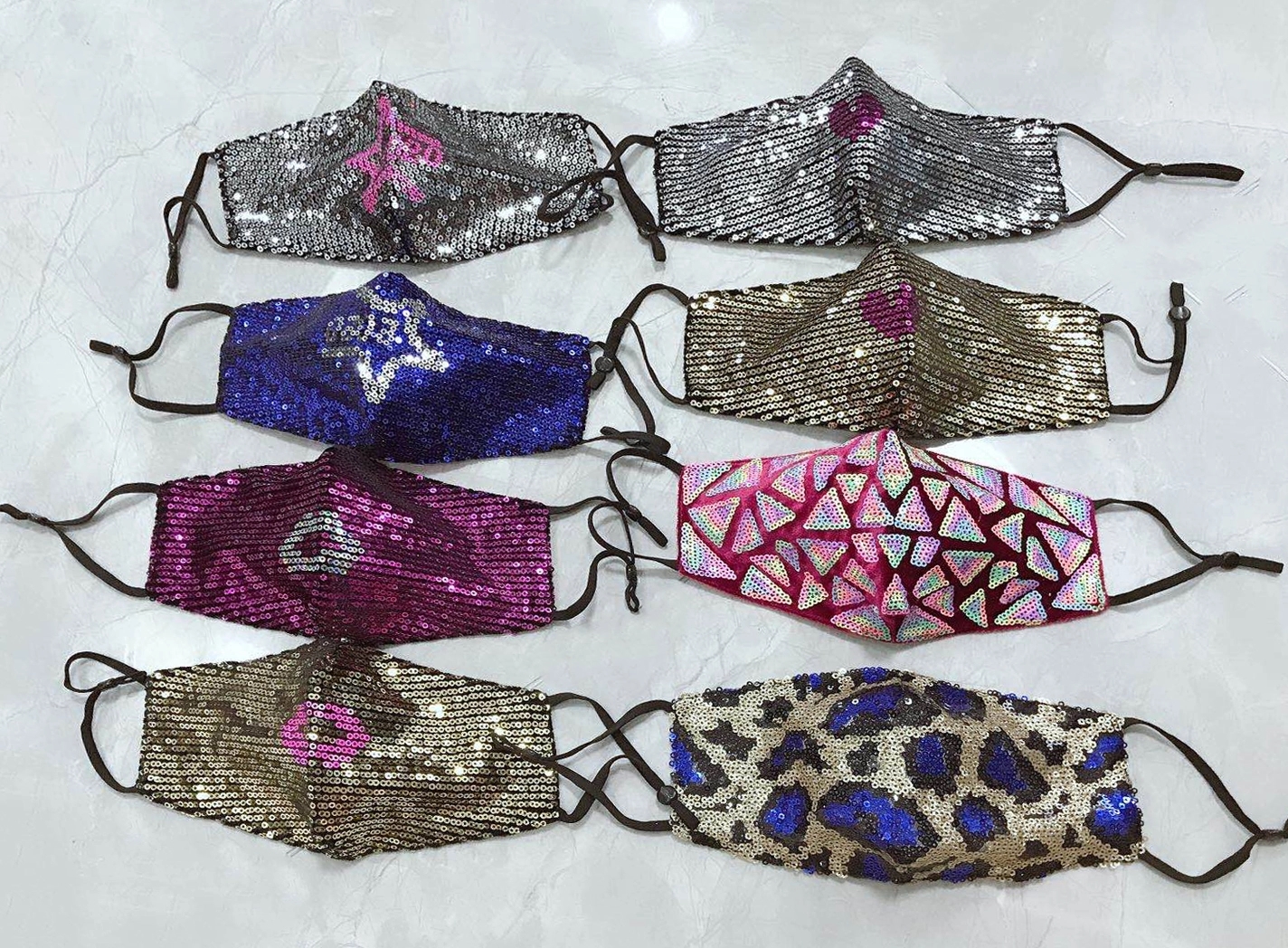 Sequin Face Mask 4