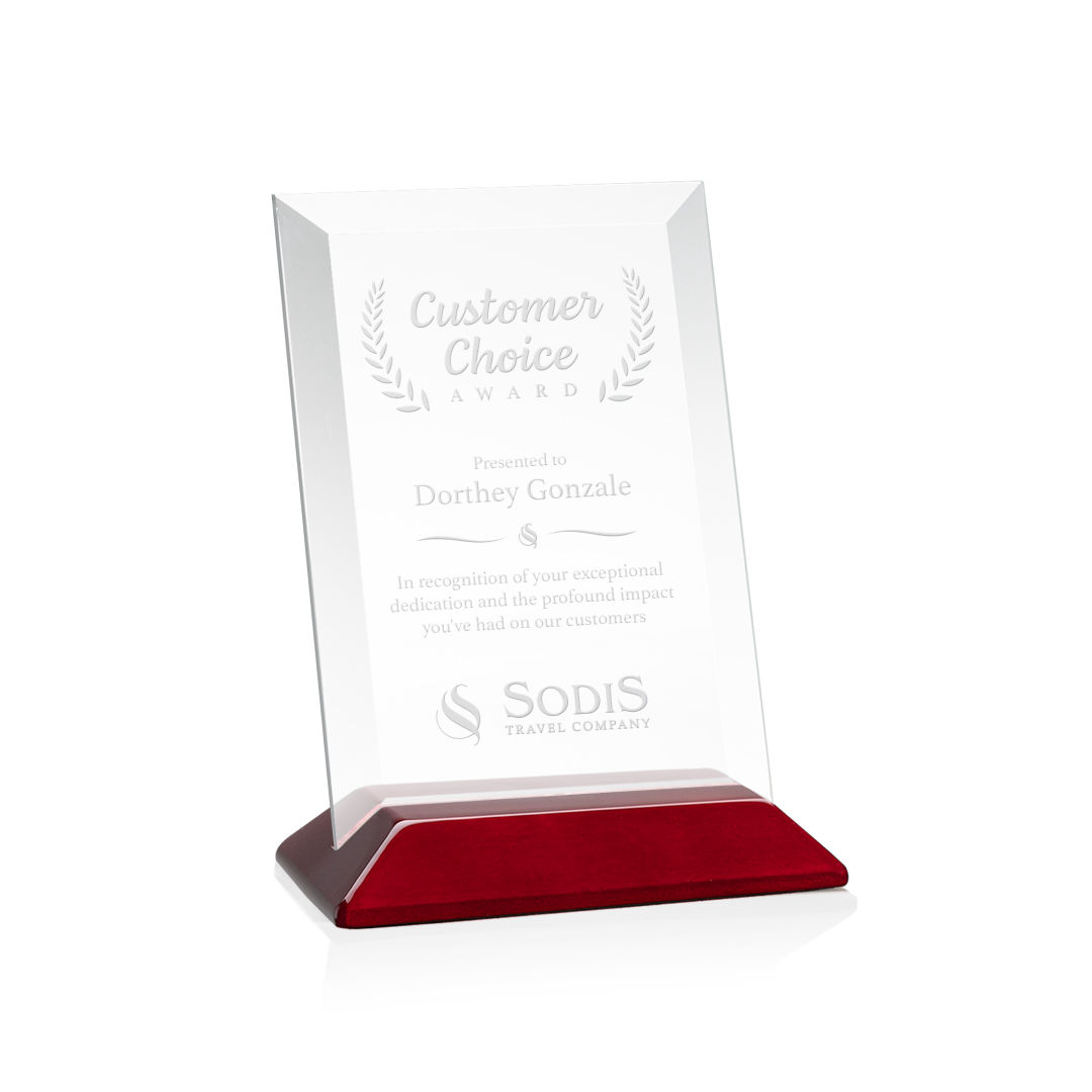 Embassy Award - Starfire/Rosewood (Vert) 12