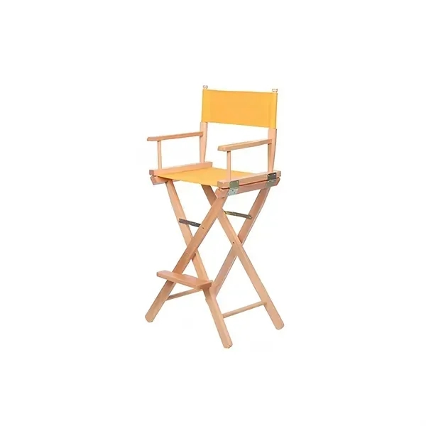 Wooden Folding Chair - Sturdy Solid Wood Seat 6