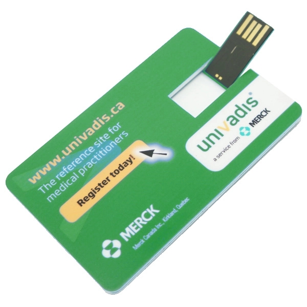 Flip Card Shape USB Flash Drive 5