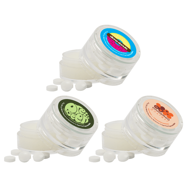 Mints & Lip Moisturizer in Double Stacked Jar 13