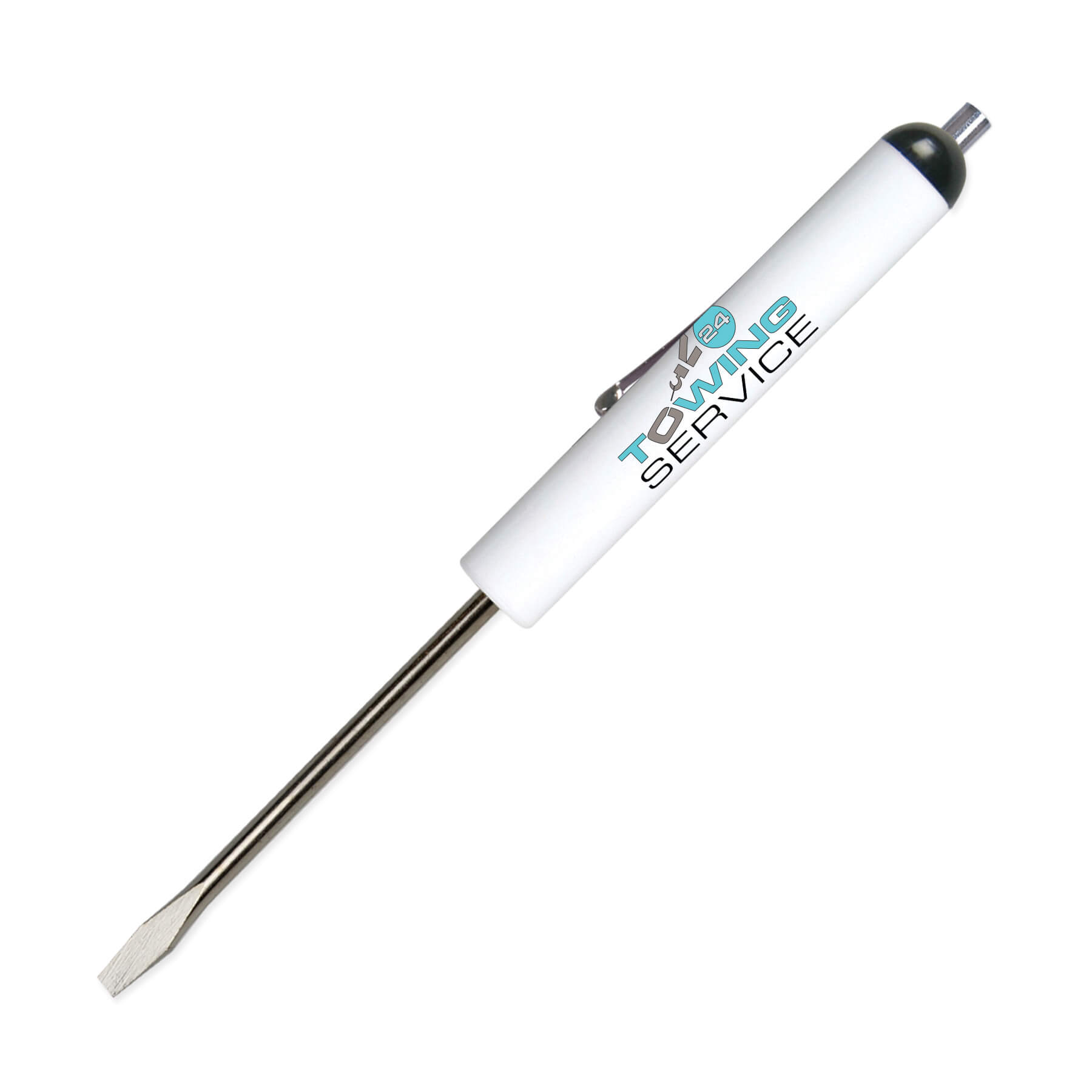 Pocket Screwdriver 1/8" Flat Tip Blade + Magnet Top 26