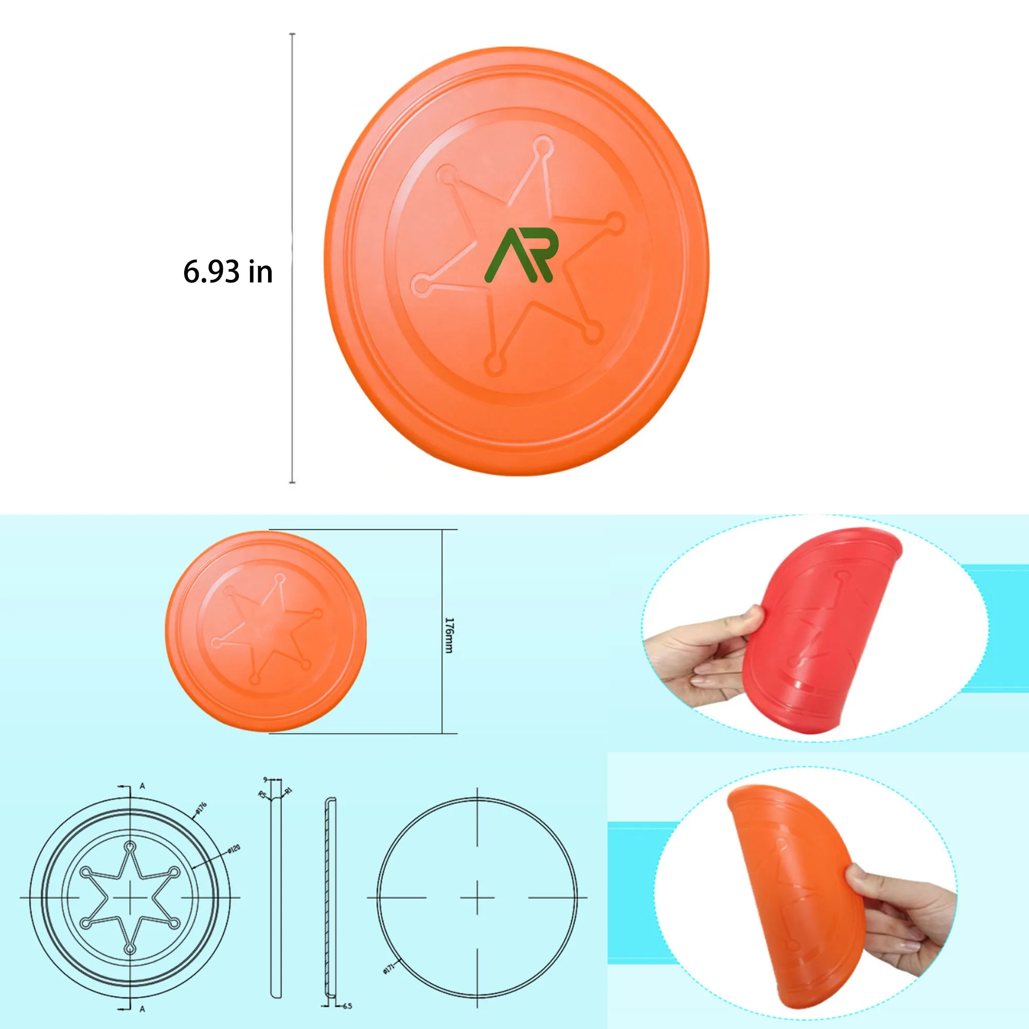 Pet flying disc 1