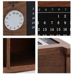 Wooden Pencil Holder Desk Organizer 4