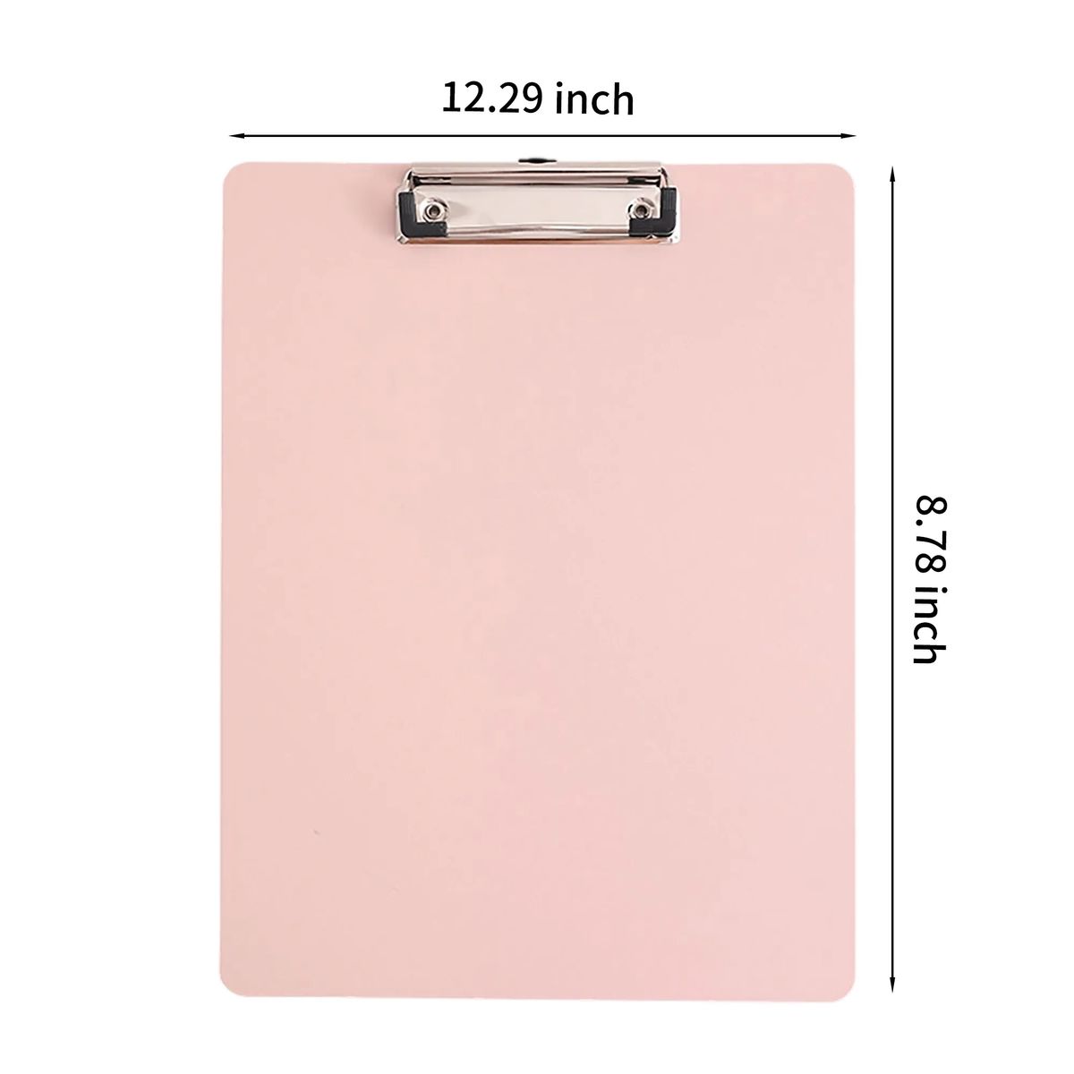 A4 Plastic Clipboard with Silkscreen Logo 1
