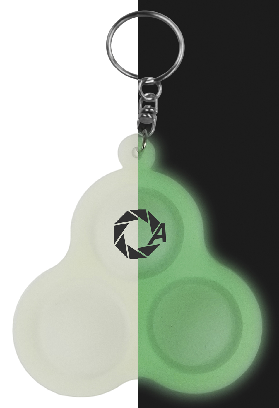 Universal Source® Pop 3 Bubbles Keychain 10