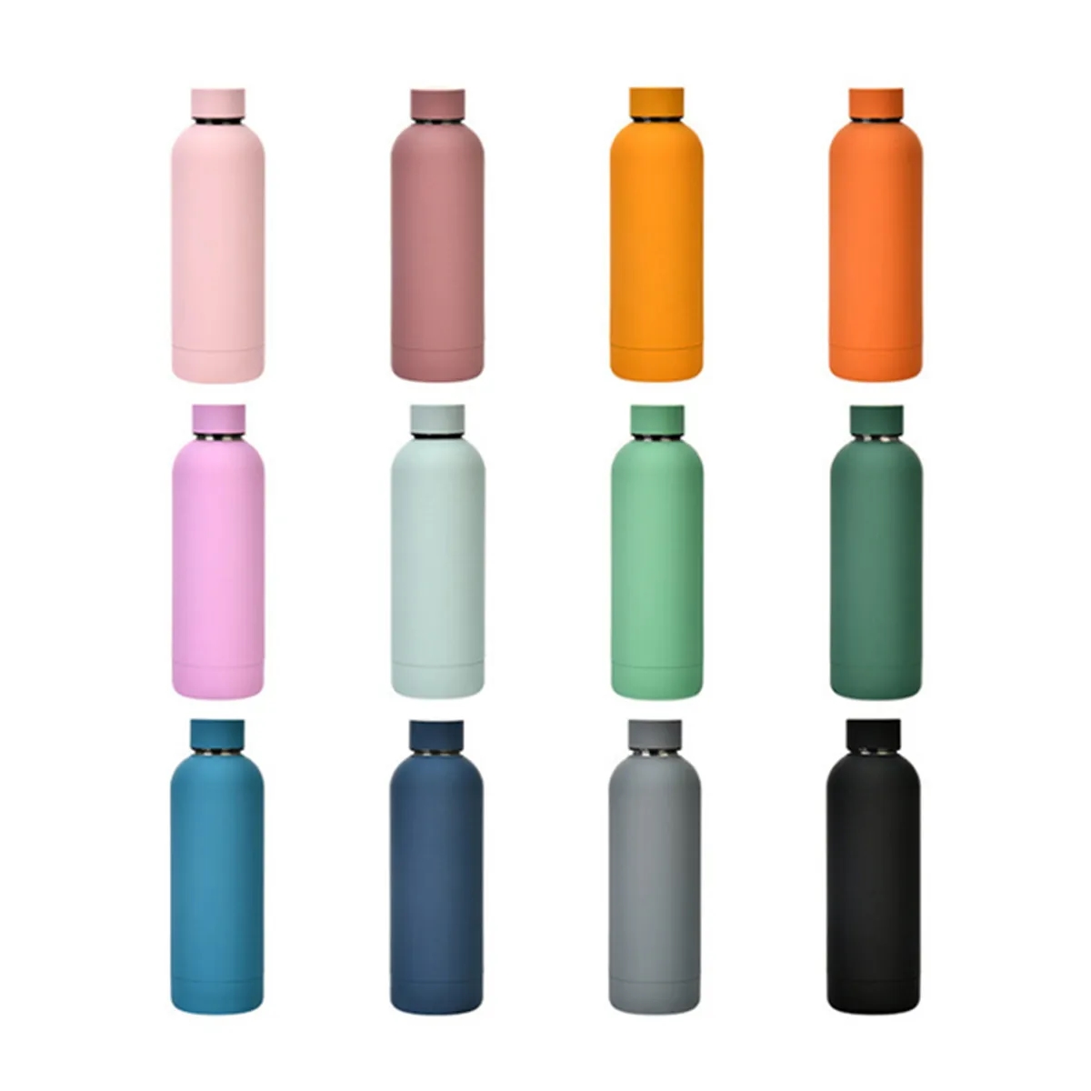 In Stock Matte Double Wall Vacuum Insulation Sports Water 3