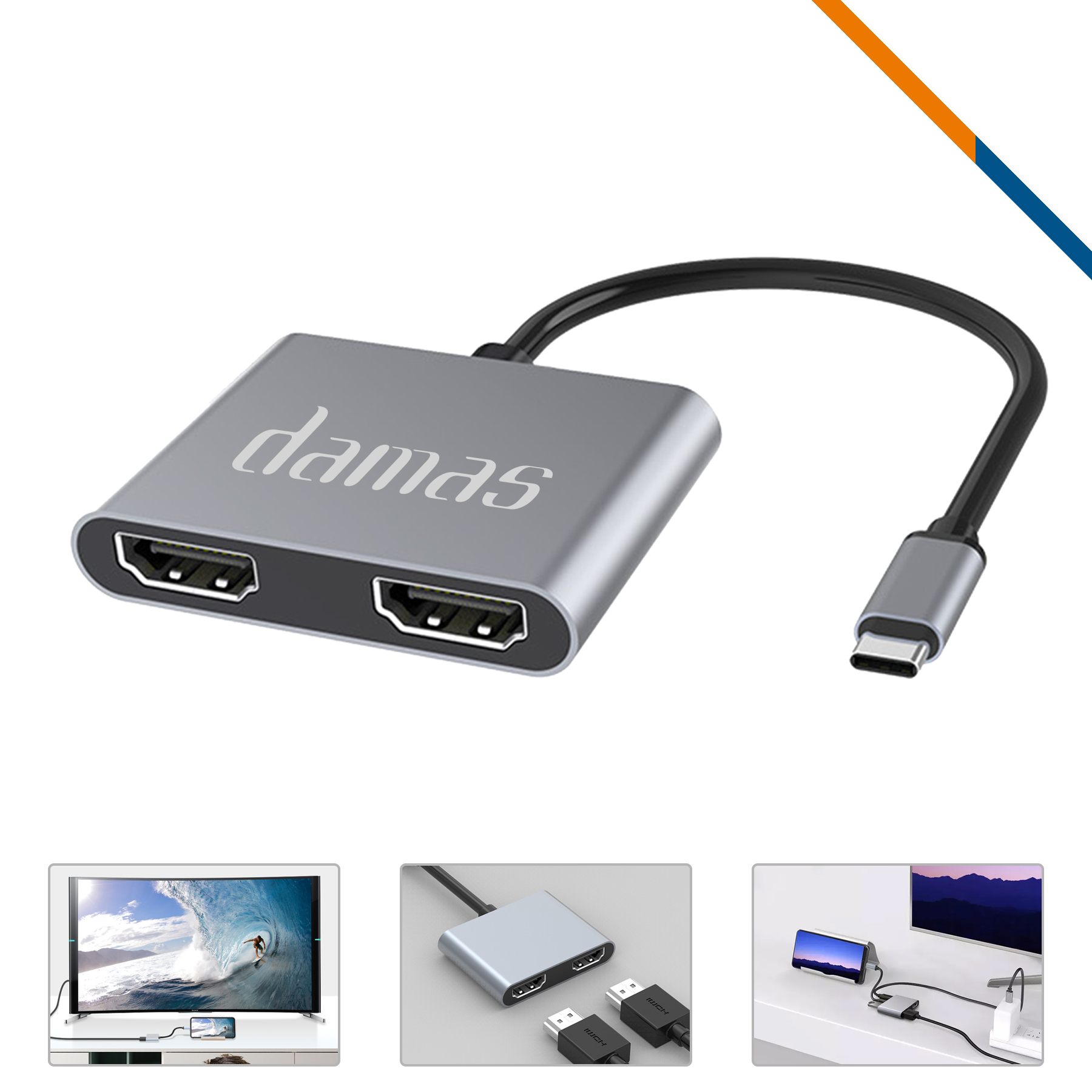 Grop 4in1 USB Hub 4