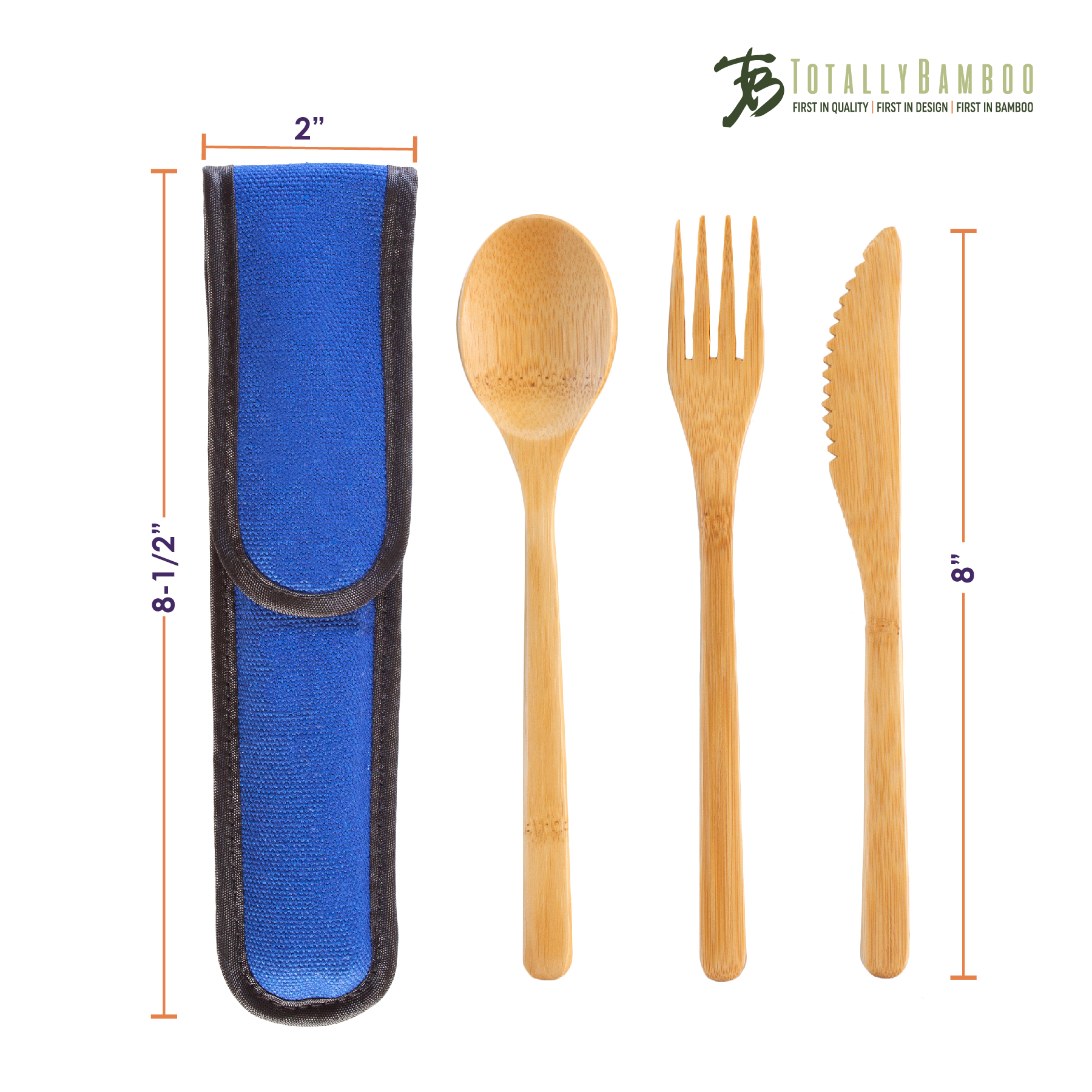 Take-Along Flatware Set - Blue 7