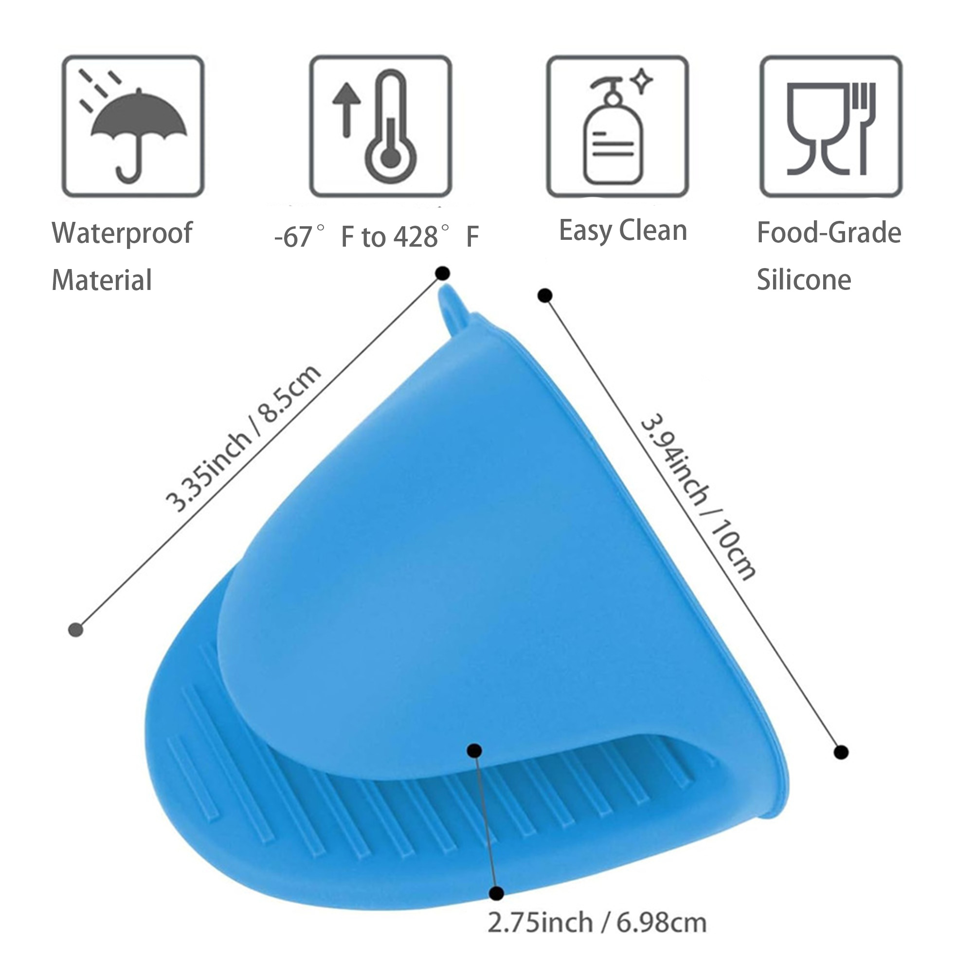 Single Mini Silicone Baking Oven Cooking Gloves 1