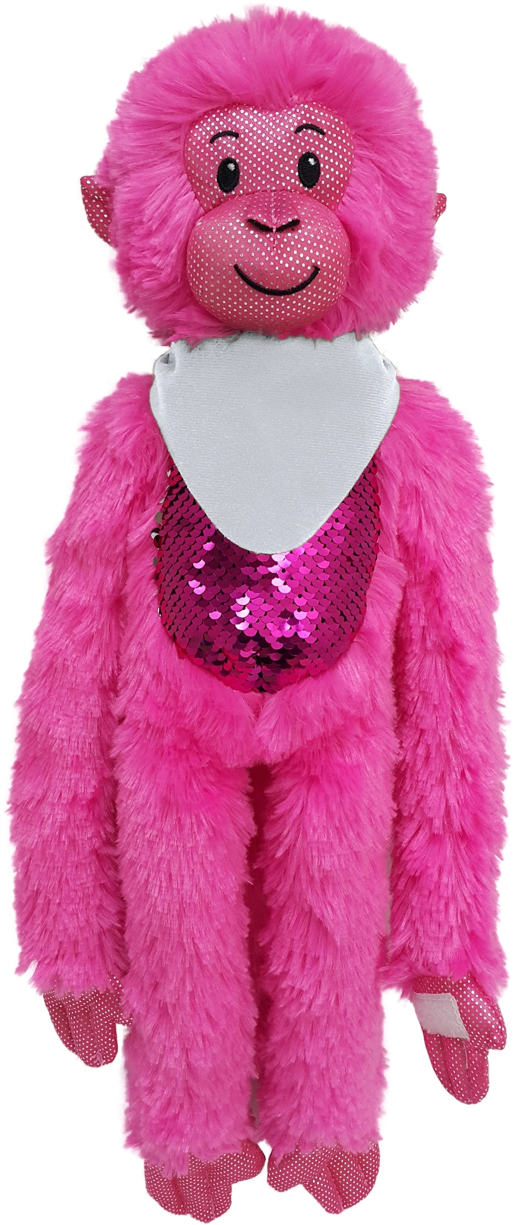 21" Hot Pink Spider Monkey with Sequins 16