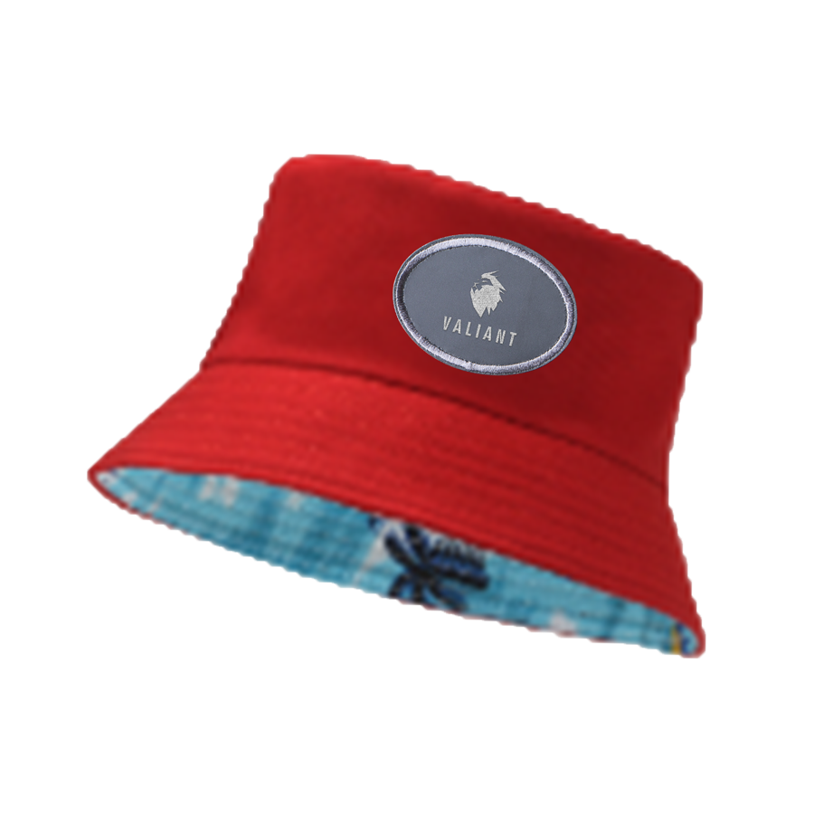 Rush - Reversible Poly Bucket Hat - Inside Palm Print 3