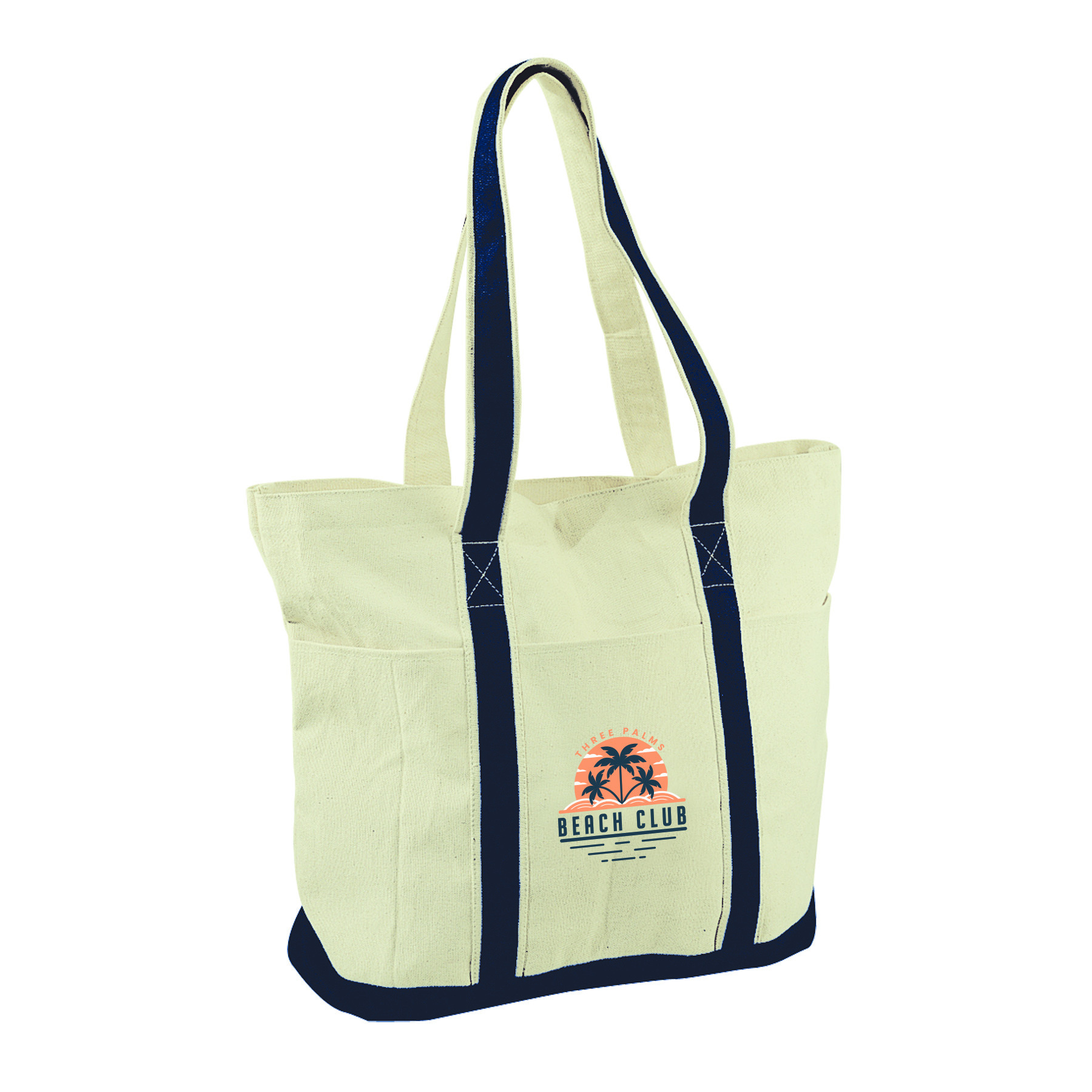 Heavy Cotton Tote Bag, custom tote bag with logo imprint 3