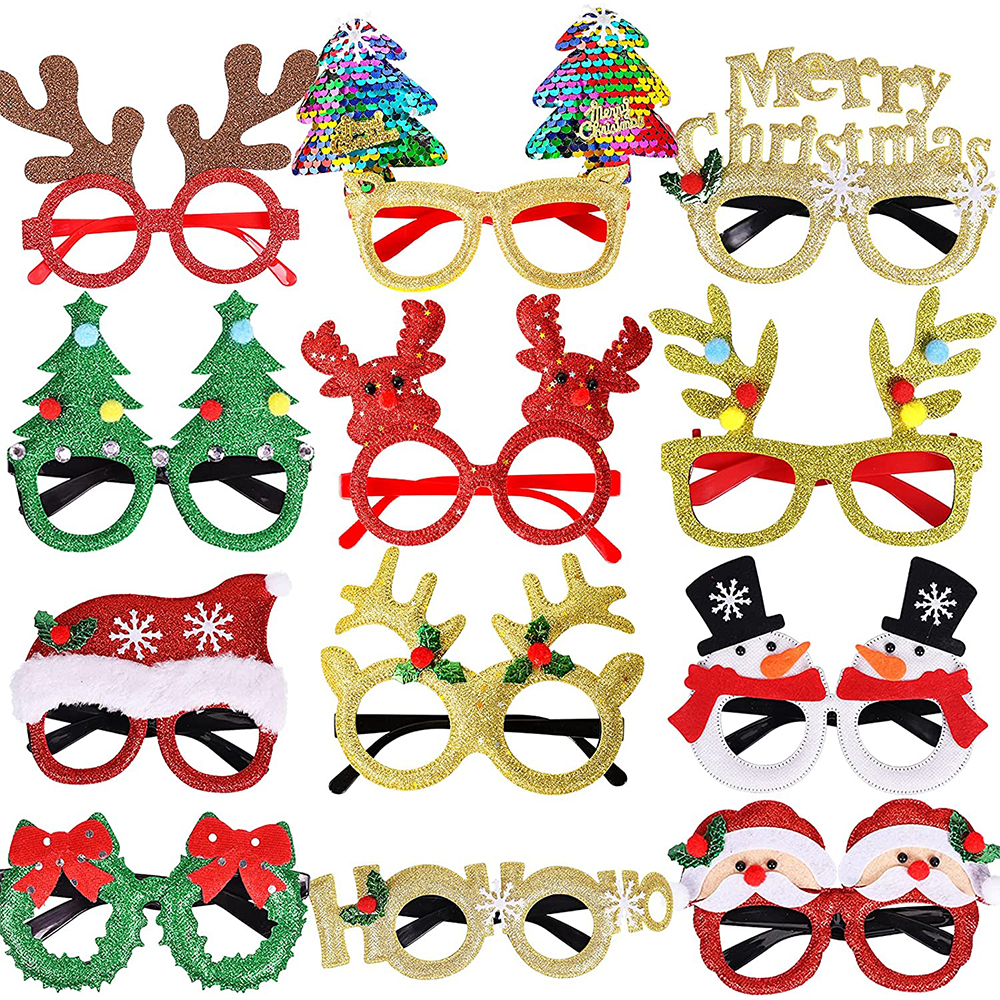 Christmas Decoration Glasses 4