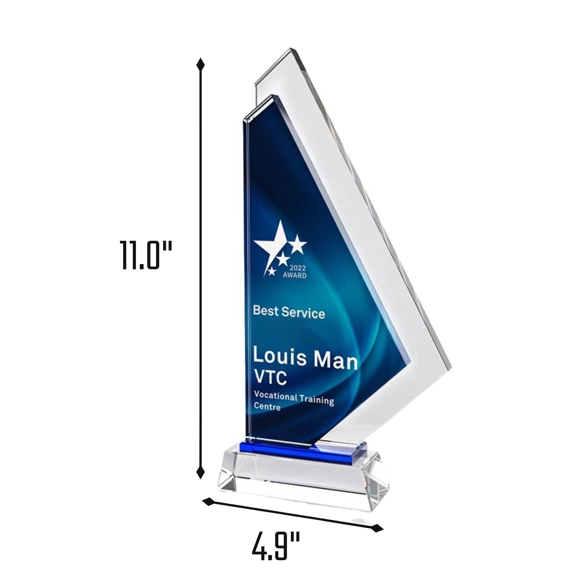 Sail Crystal Trophy 6