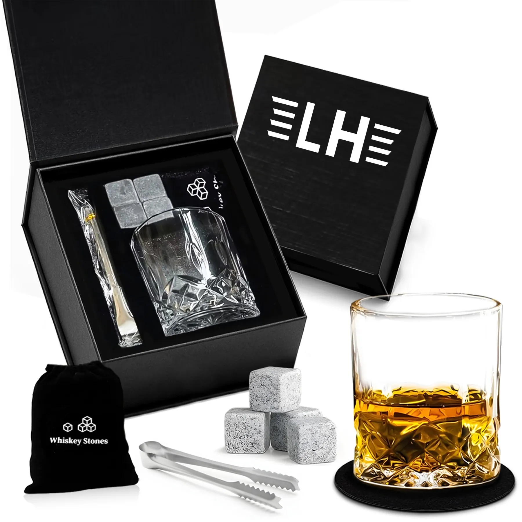 Whiskey Glasses Gift Set 9