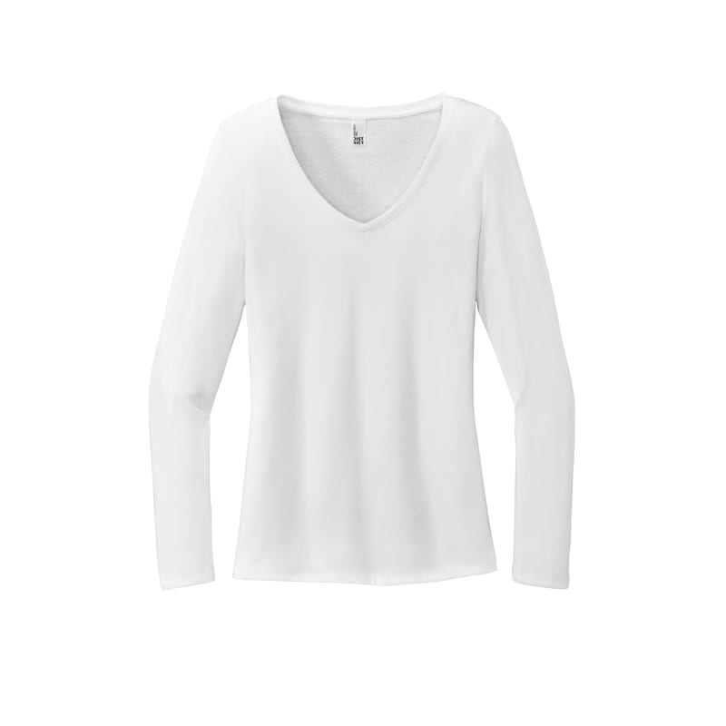 District Women's Perfect Tri Long Sleeve V-Neck Tee 30