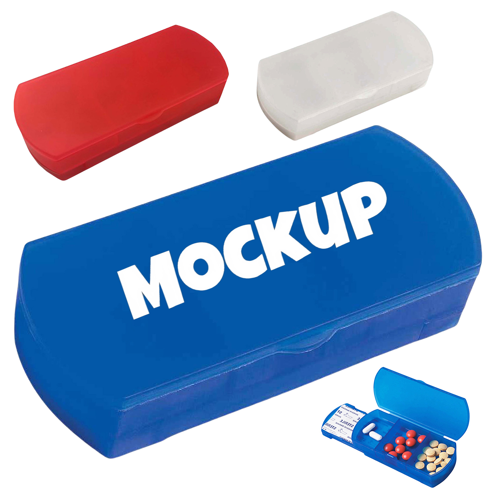 Bandage Pill 2 In 1 Organizer Box 3