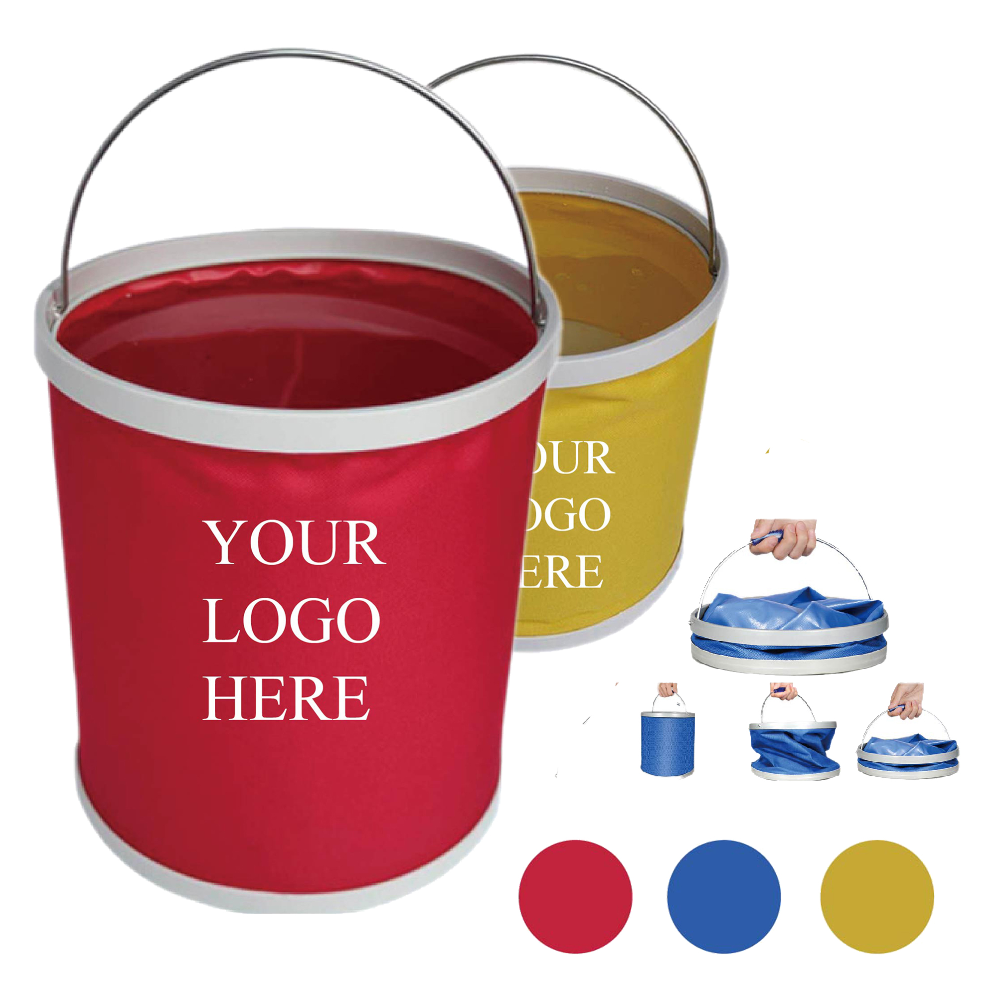 9L Portable Travel Water Bucket 2