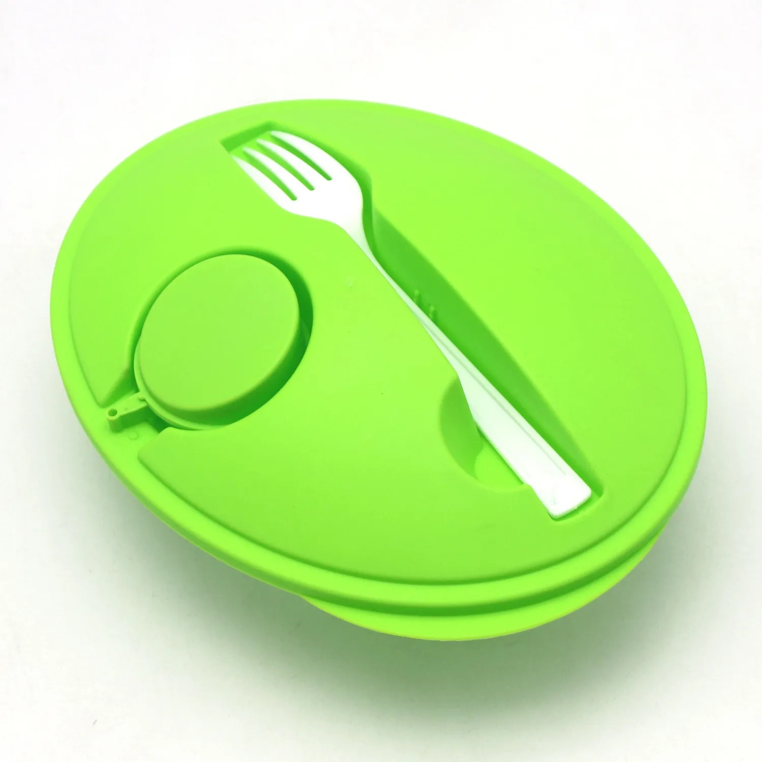 Oval Salad Shaker / Bowl Lunch-To-Go Container 4