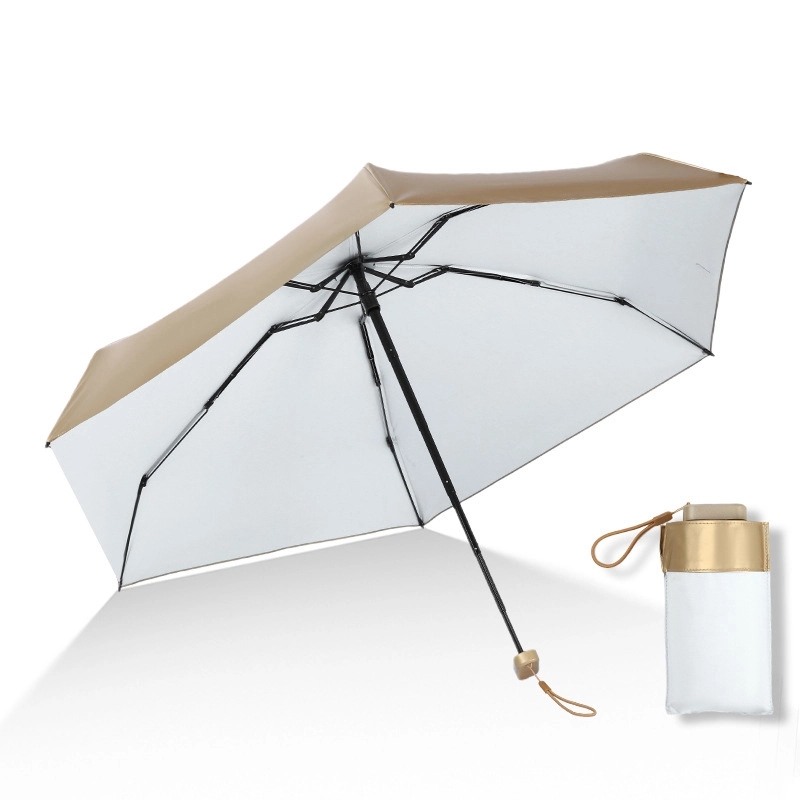 Travel Mini Folding Umbrella for Rain & Sun Protection 15